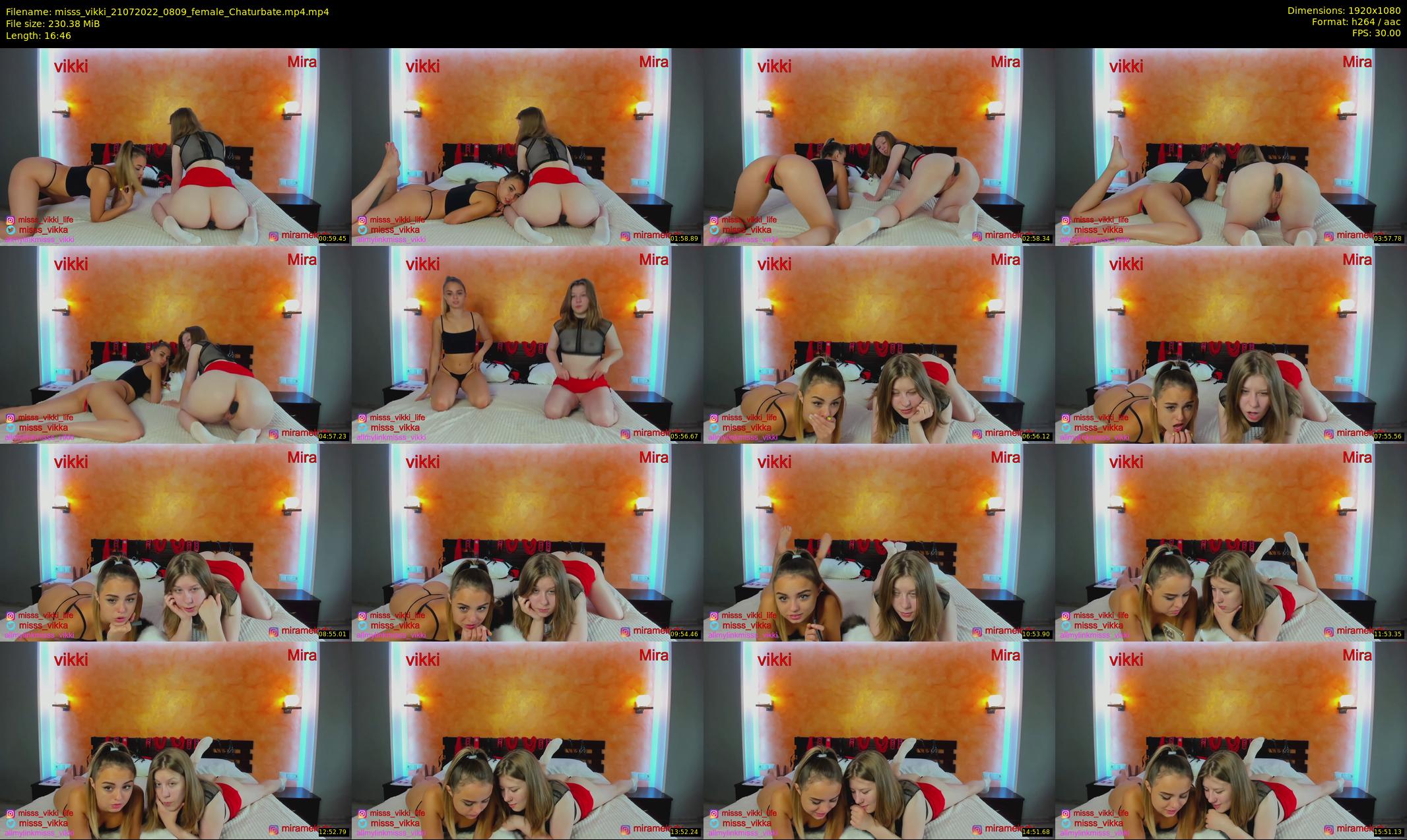 misss_vikki — 17 minute Chaturbate female cam show recording, 1080p, Jul 21, 2022
