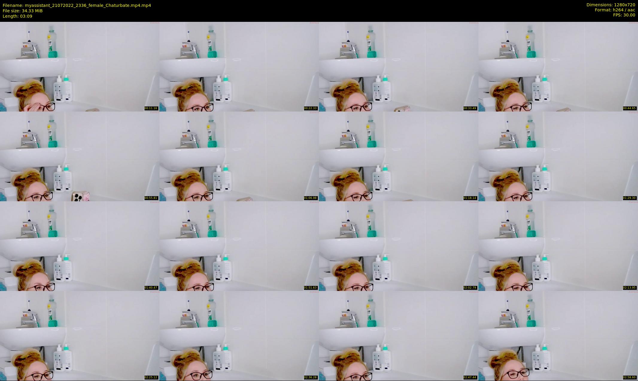 myassistant — 4 minute Chaturbate female cam show recording, 720p, Jul 21, 2022