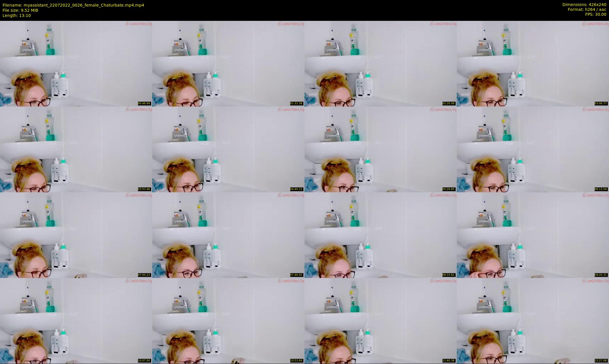 myassistant — 14 minute Chaturbate female cam show recording, SD, Jul 22, 2022
