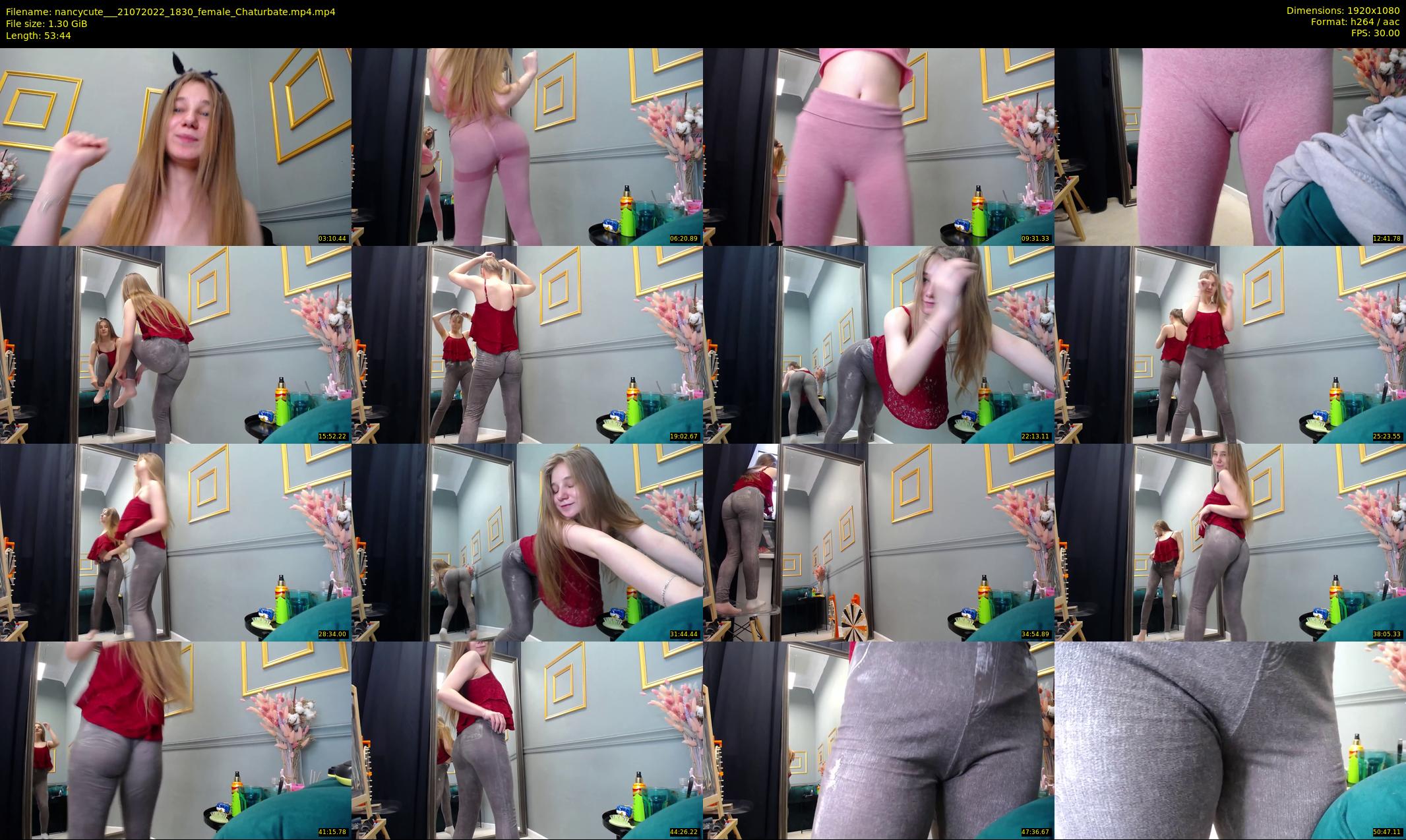 nancycute__ — 54 minute Chaturbate female cam show recording, 1080p, Jul 21, 2022