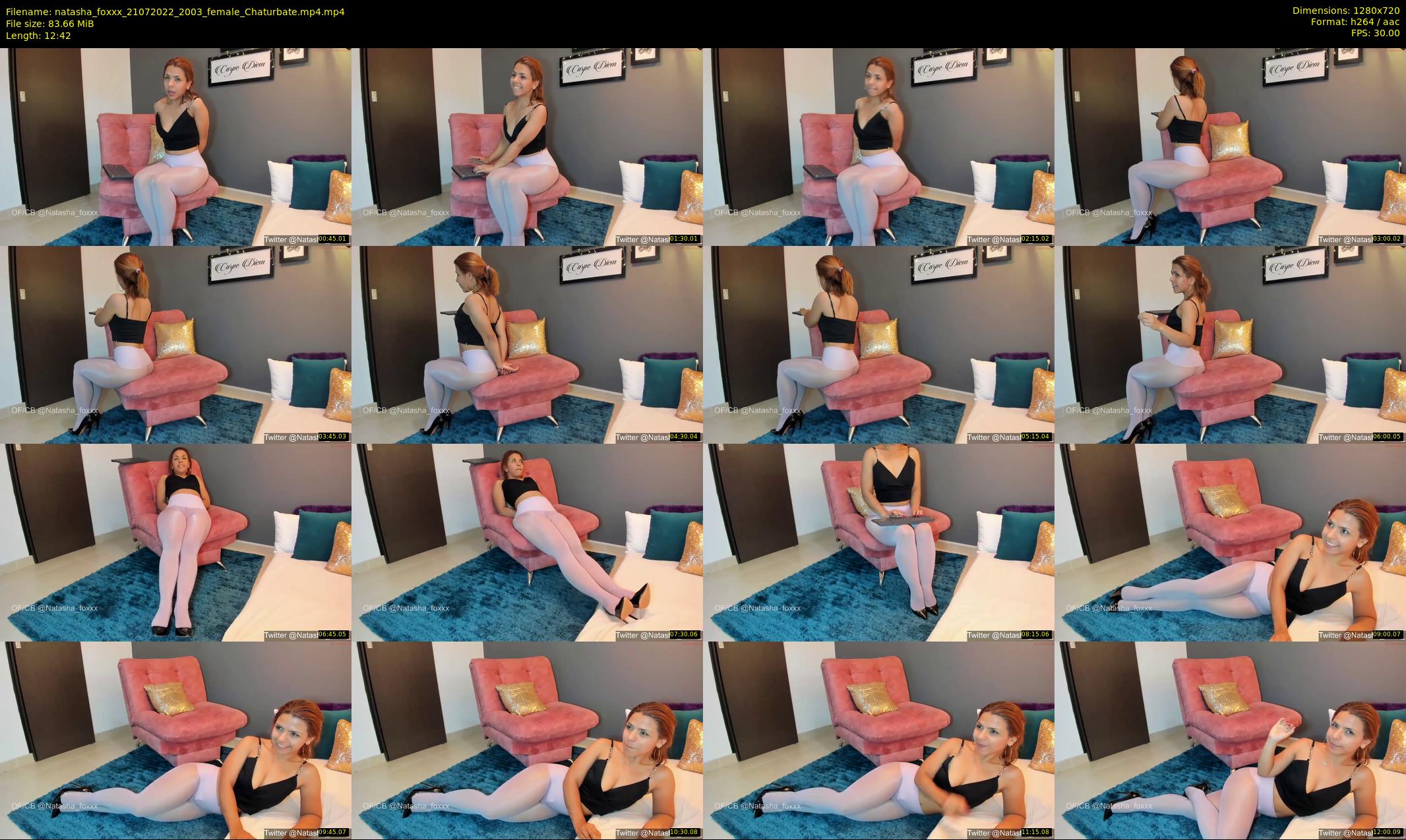 natasha_foxxx — 13 minute Chaturbate female cam show recording, 720p, Jul 21, 2022
