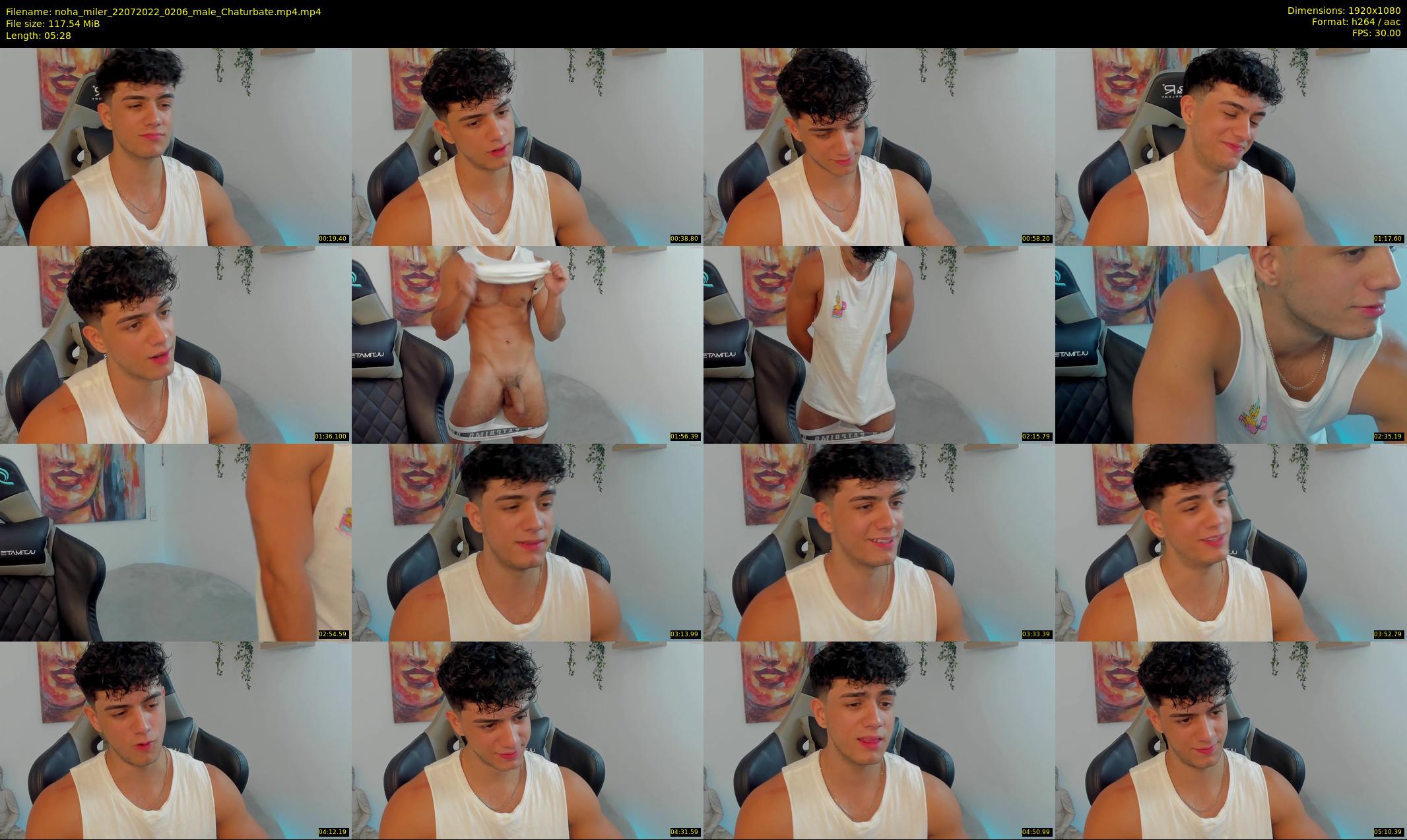 noha_miler — 6 minute Chaturbate male cam show recording, 1080p, Jul 22, 2022