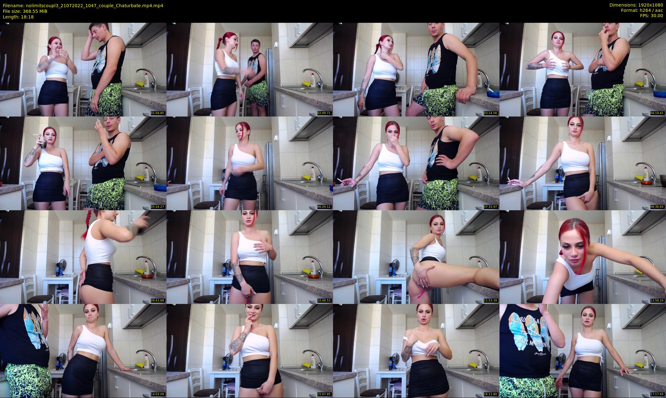 nolimitscoupl3 — 19 minute Chaturbate couple cam show recording, 1080p, Jul 21, 2022