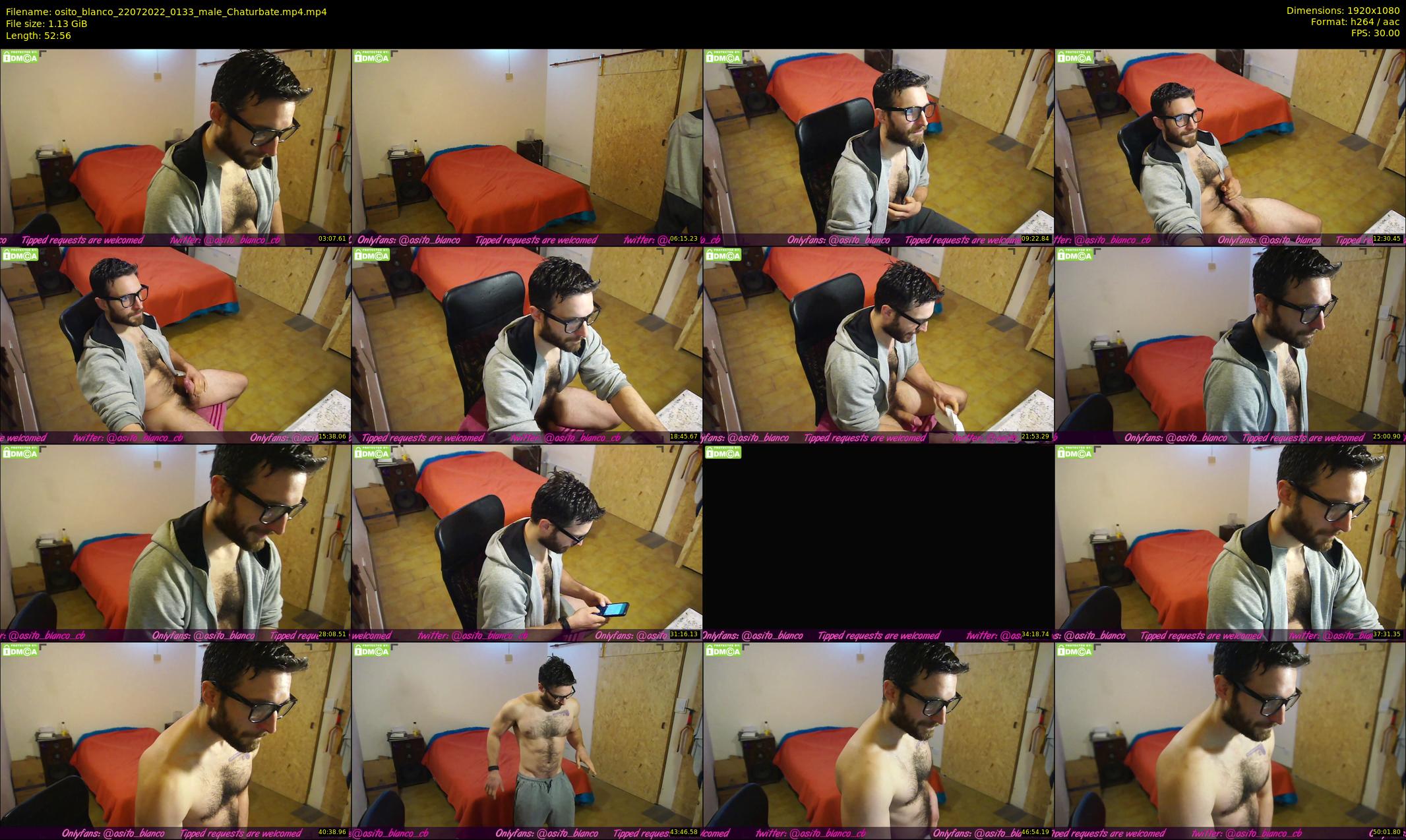 osito_blanco — 53 minute Chaturbate male cam show recording, 1080p, Jul 22, 2022