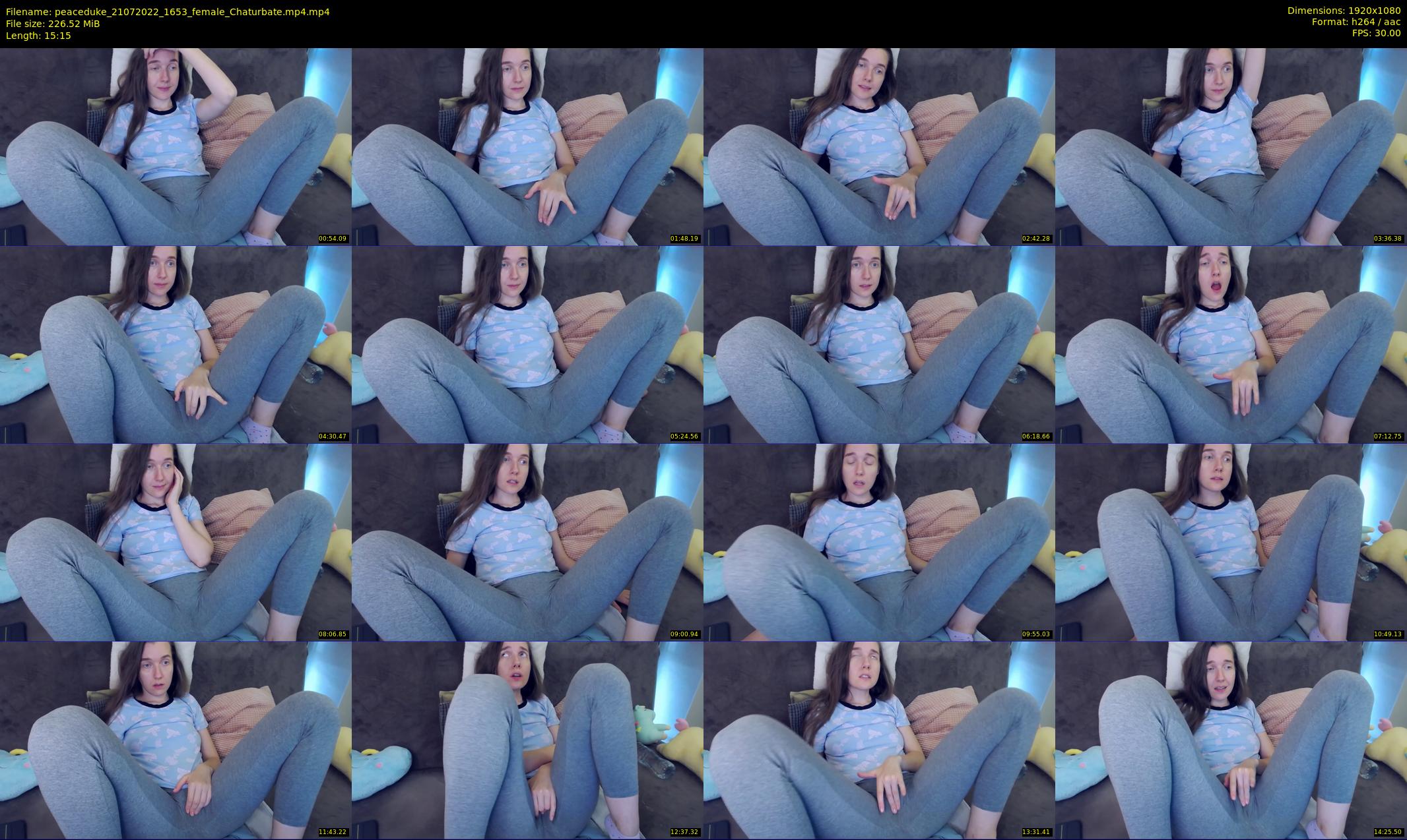 peaceduke — 16 minute Chaturbate female cam show recording, 1080p, Jul 21, 2022