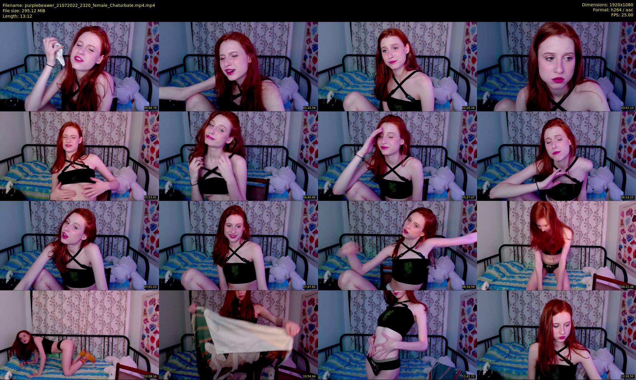 purplebeawer — 14 minute Chaturbate female cam show recording, 1080p, Jul 21, 2022