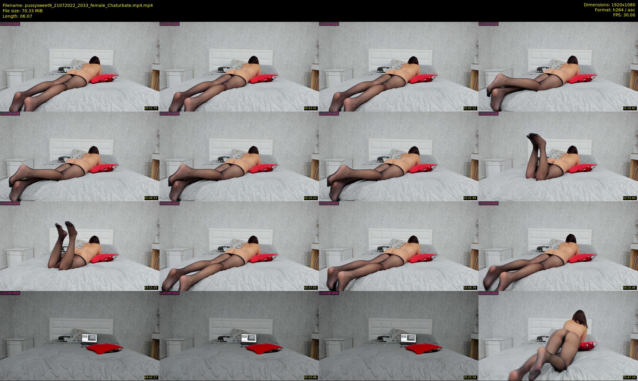 pussysweet9 — 7 minute Chaturbate female cam show recording, 1080p, Jul 21, 2022