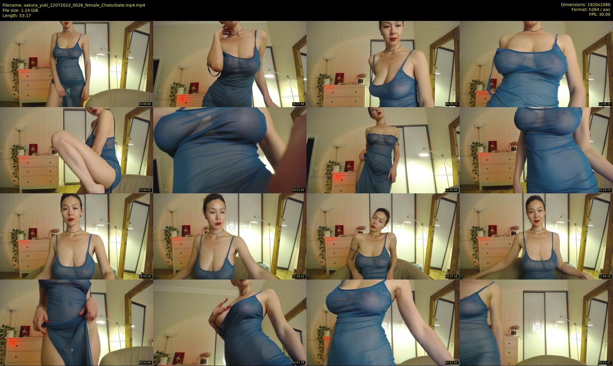 sakura_yuki — 54 minute Chaturbate female cam show recording, 1080p, Jul 22, 2022