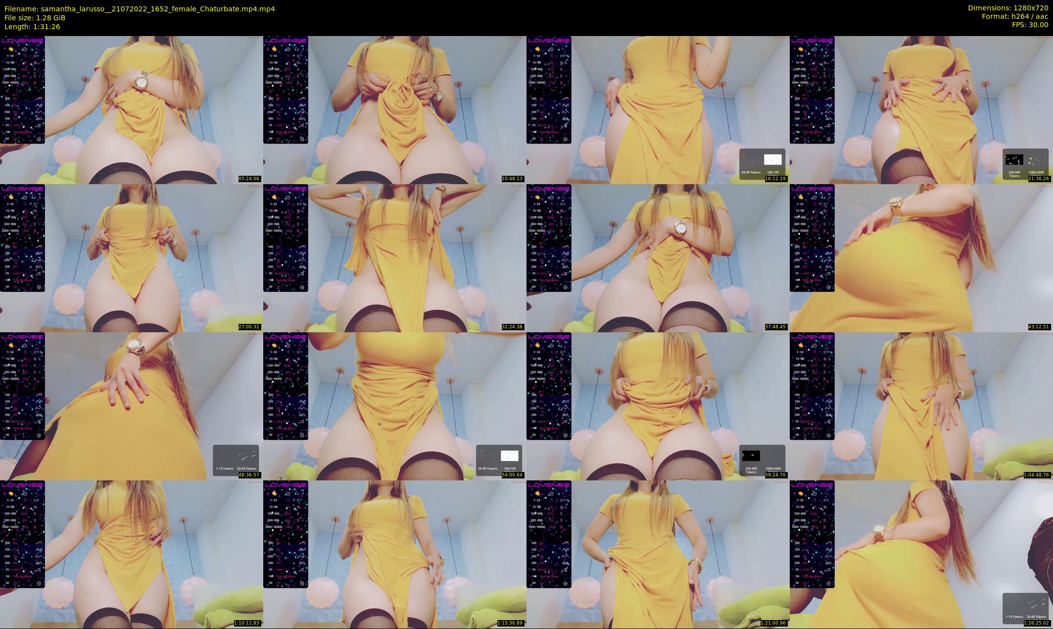 samantha_larusso_ — 92 minute Chaturbate couple cam show recording, 720p, Jul 21, 2022