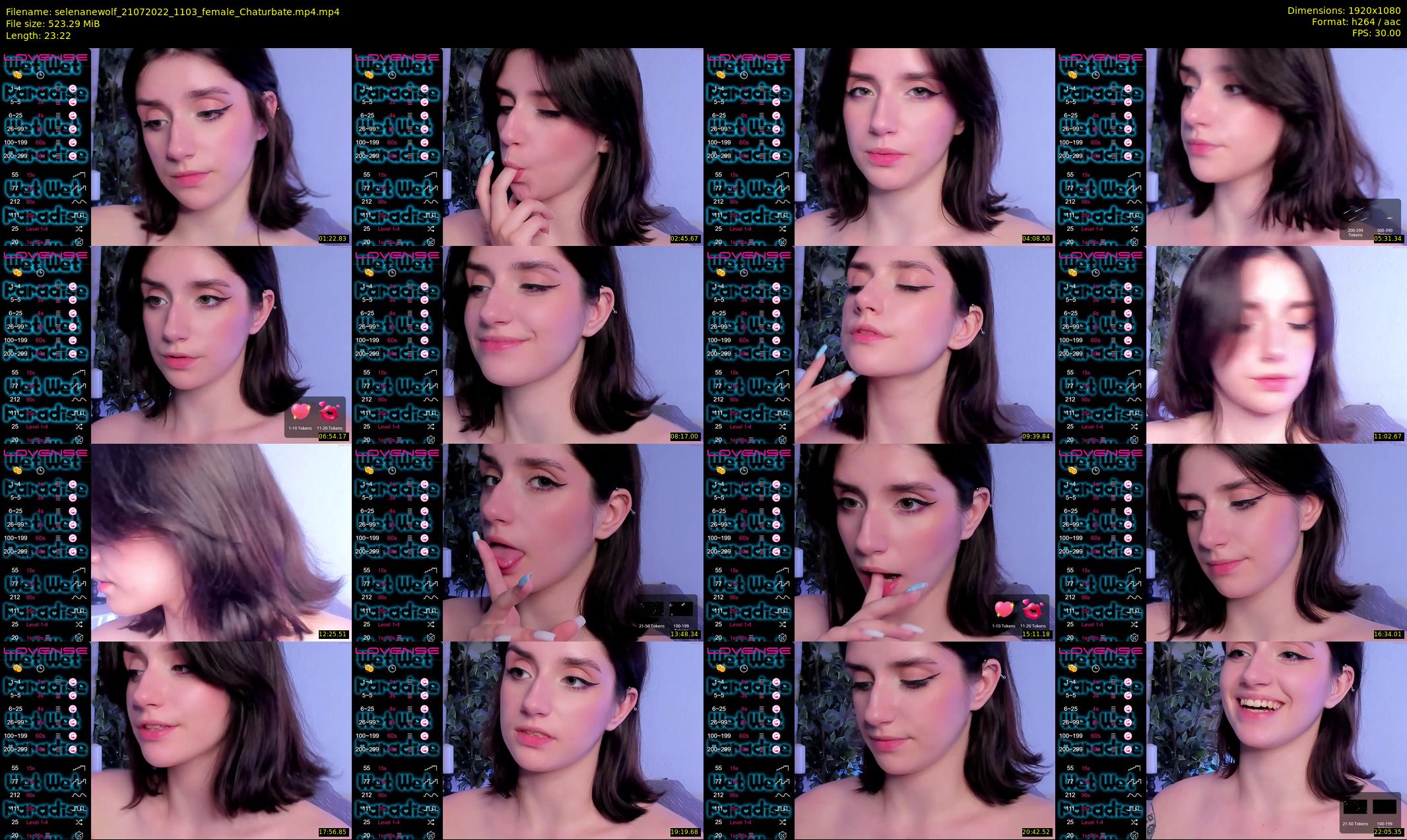 selenanewolf — 24 minute Chaturbate couple cam show recording, 1080p, Jul 21, 2022