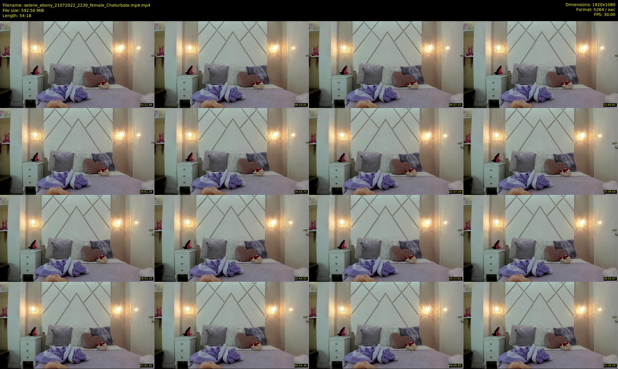 selene_ebony — 55 minute Chaturbate female cam show recording, 1080p, Jul 21, 2022