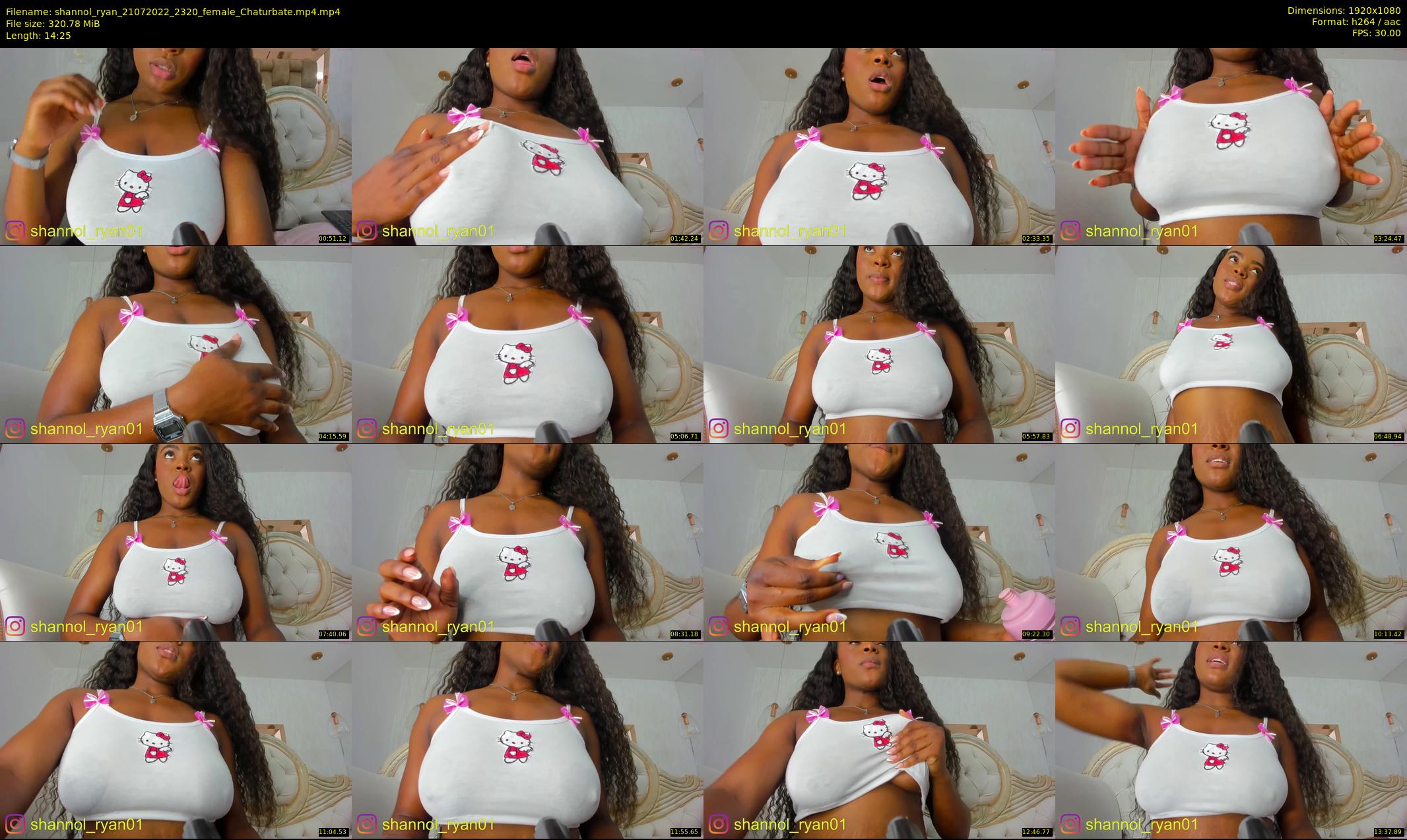 shannol_ryan — 15 minute Chaturbate female cam show recording, 1080p, Jul 21, 2022