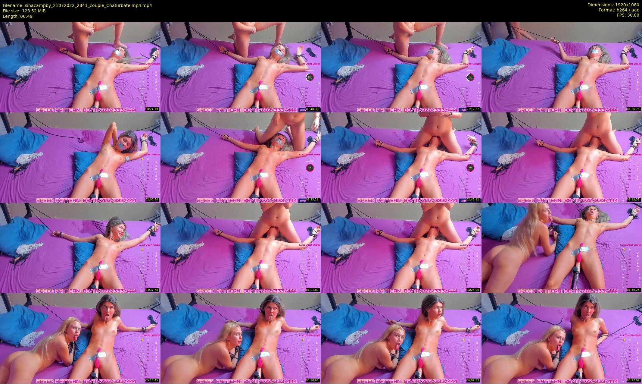 sinacampby — 7 minute Chaturbate couple cam show recording, 1080p, Jul 21, 2022