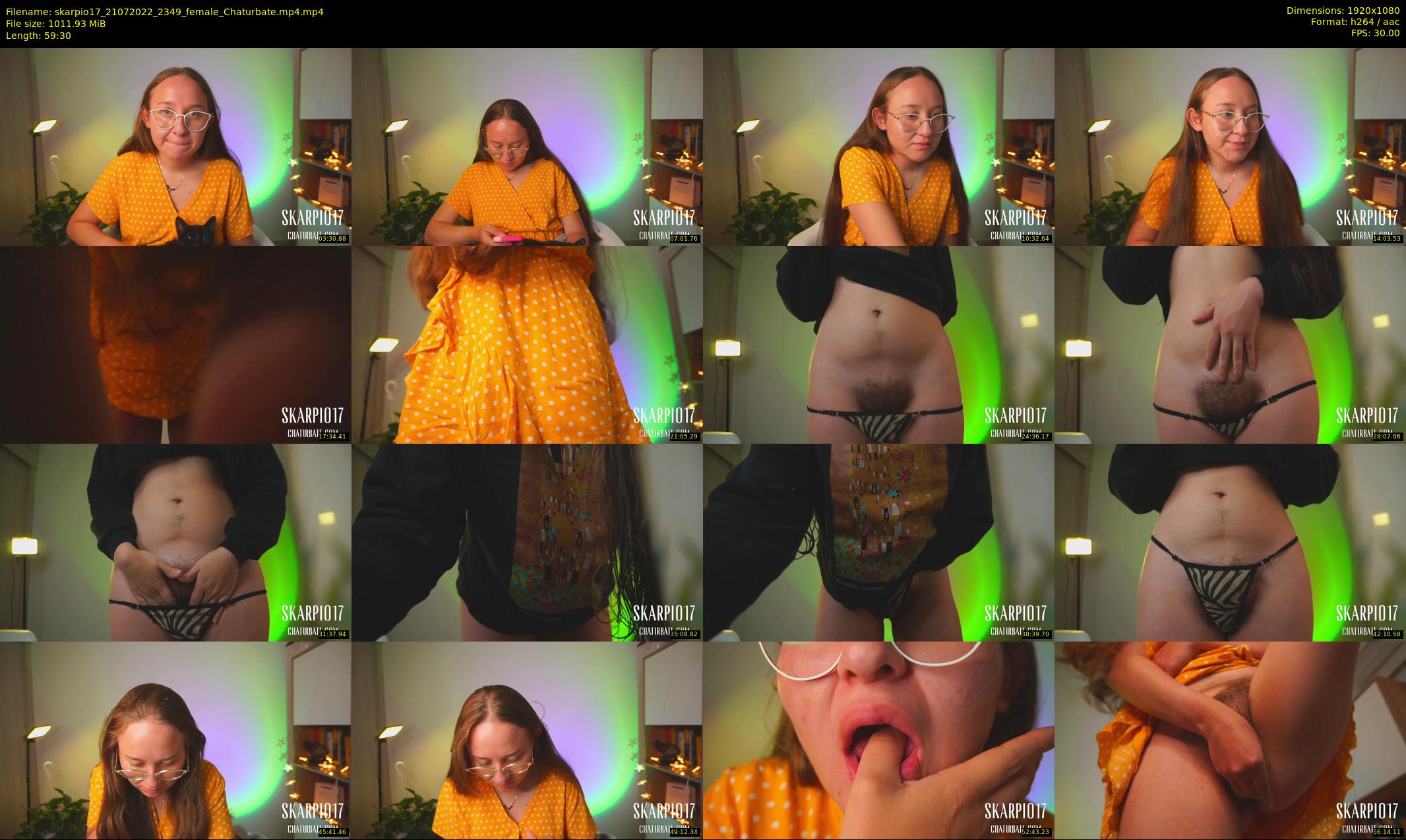 skarpio17 — 60 minute Chaturbate female cam show recording, 1080p, Jul 21, 2022