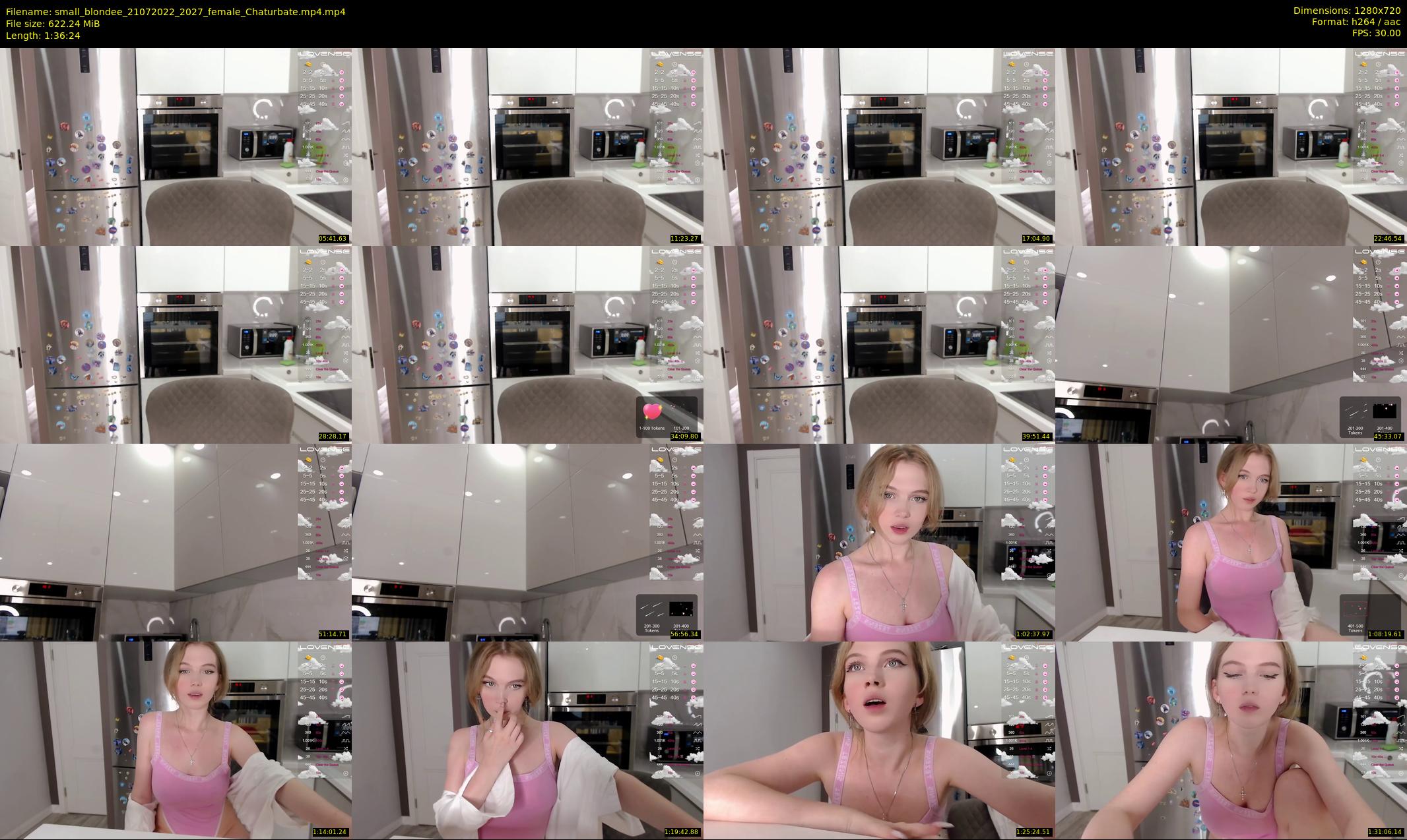small_blondee — 97 minute Chaturbate female cam show recording, 720p, Jul 21, 2022
