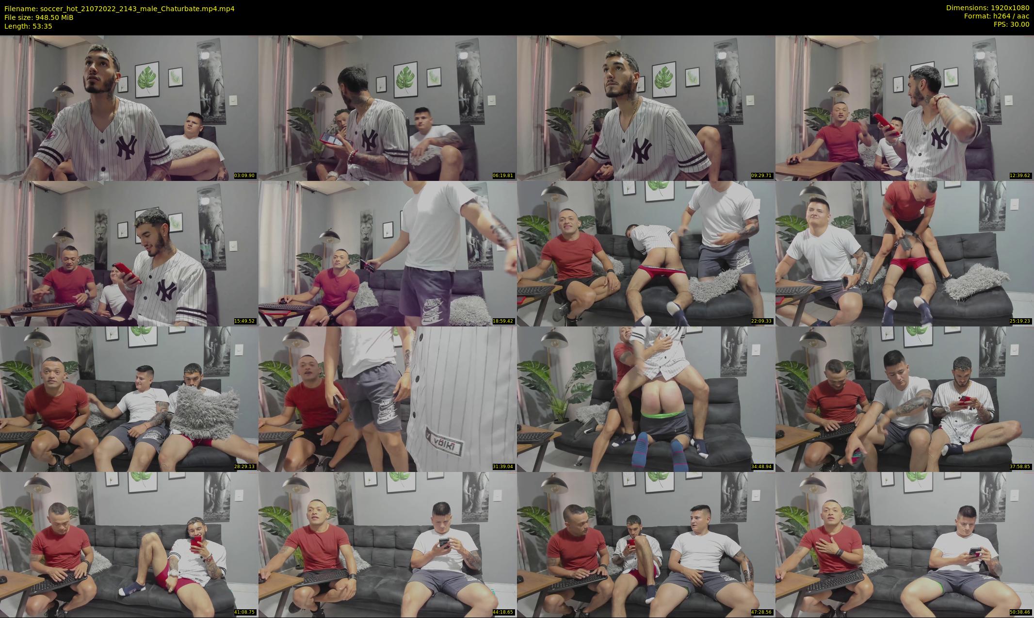 soccer_hot — 54 minute Chaturbate male cam show recording, 1080p, Jul 21, 2022