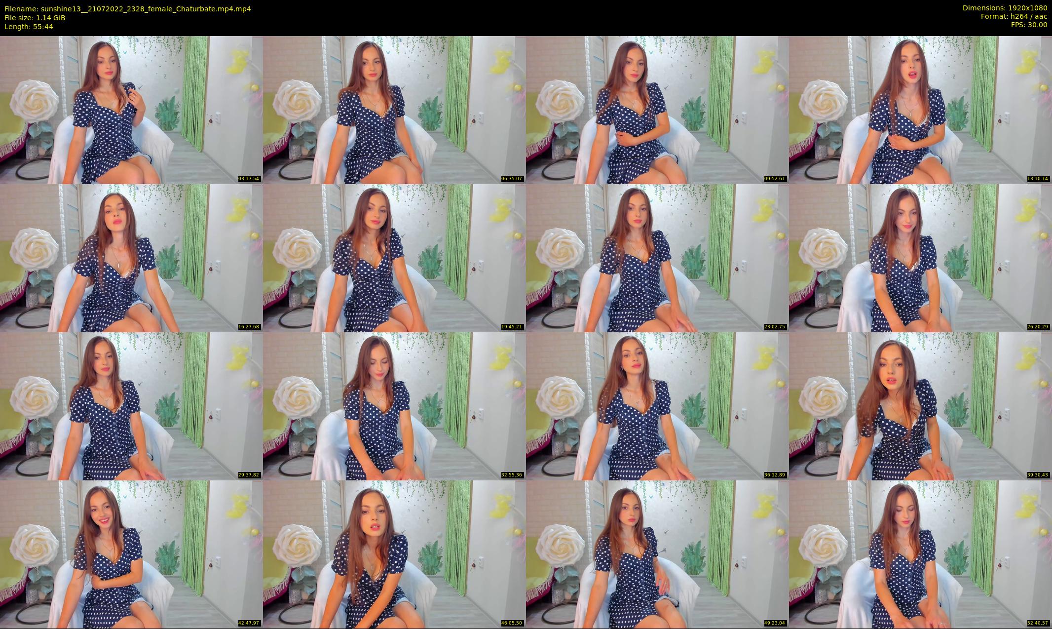 sunshine13_ — 56 minute Chaturbate female cam show recording, 1080p, Jul 21, 2022