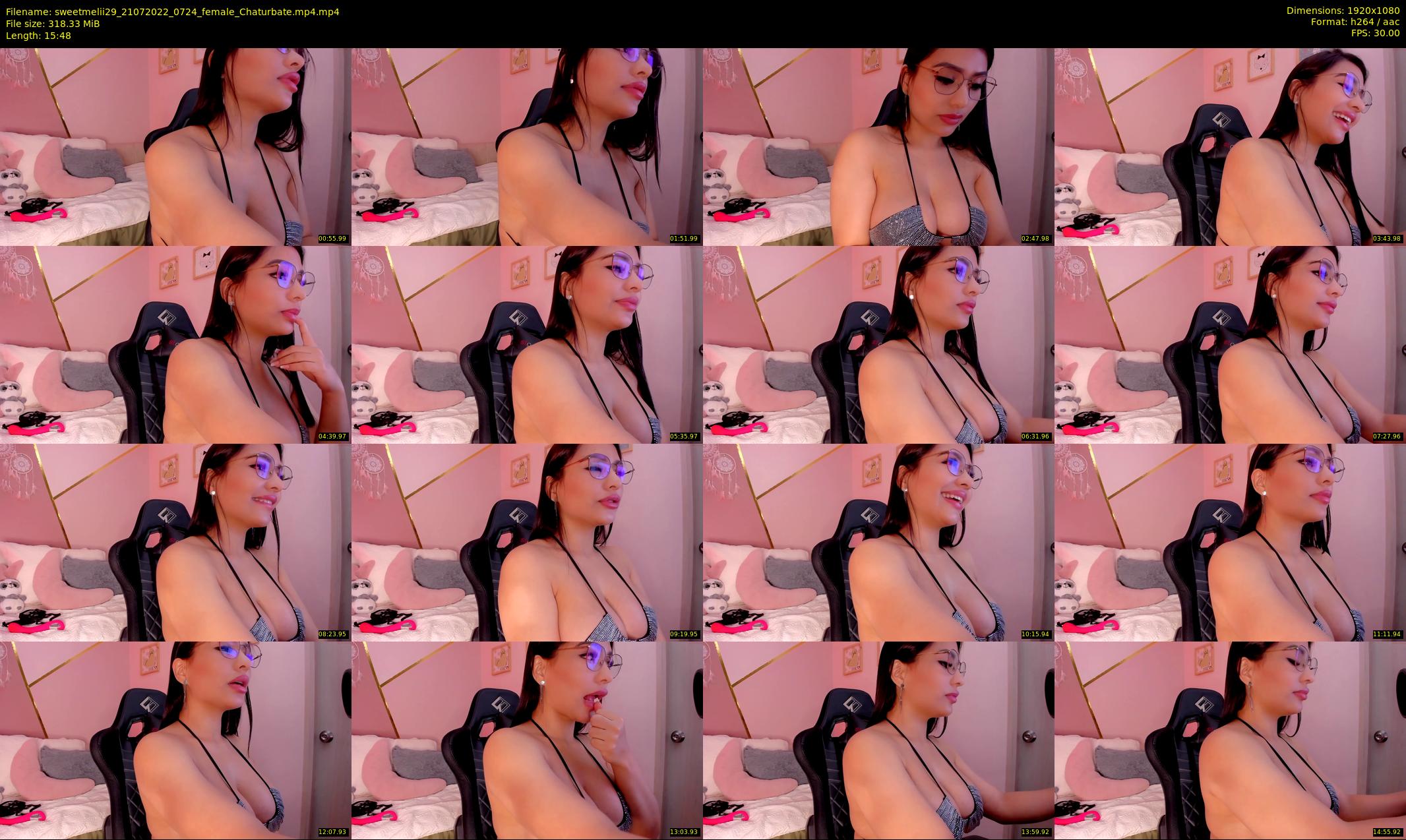 sweetmelii29 — 16 minute Chaturbate female cam show recording, 1080p, Jul 21, 2022