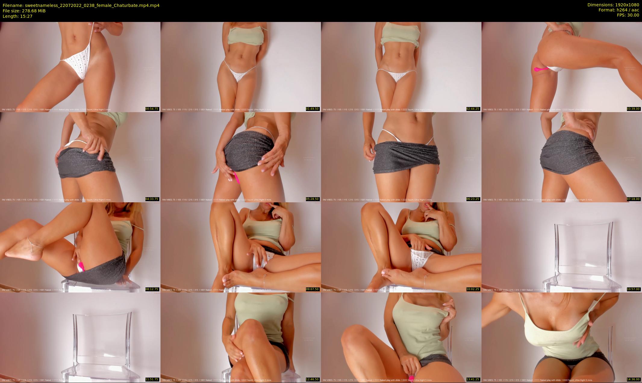 sweetnameless — 16 minute Chaturbate couple cam show recording, 1080p, Jul 22, 2022