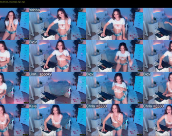 ticketshow — 90 minute Chaturbate female cam show recording, 720p, Jul 21, 2022