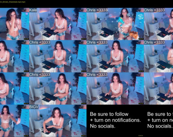 ticketshow — 35 minute Chaturbate female cam show recording, 720p, Jul 21, 2022