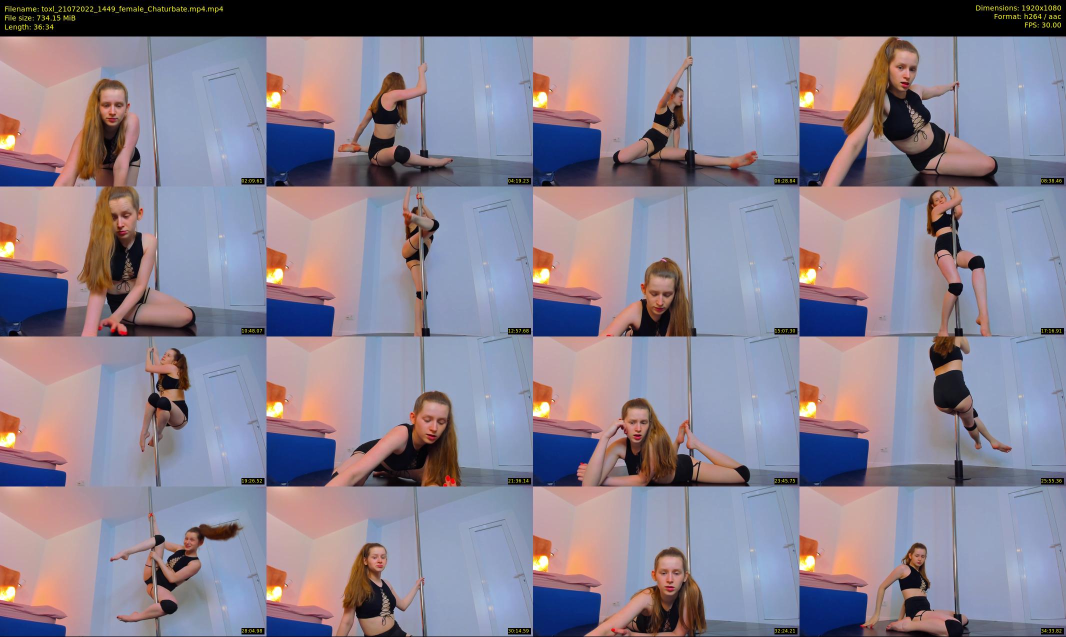 toxl — 37 minute Chaturbate female cam show recording, 1080p, Jul 21, 2022