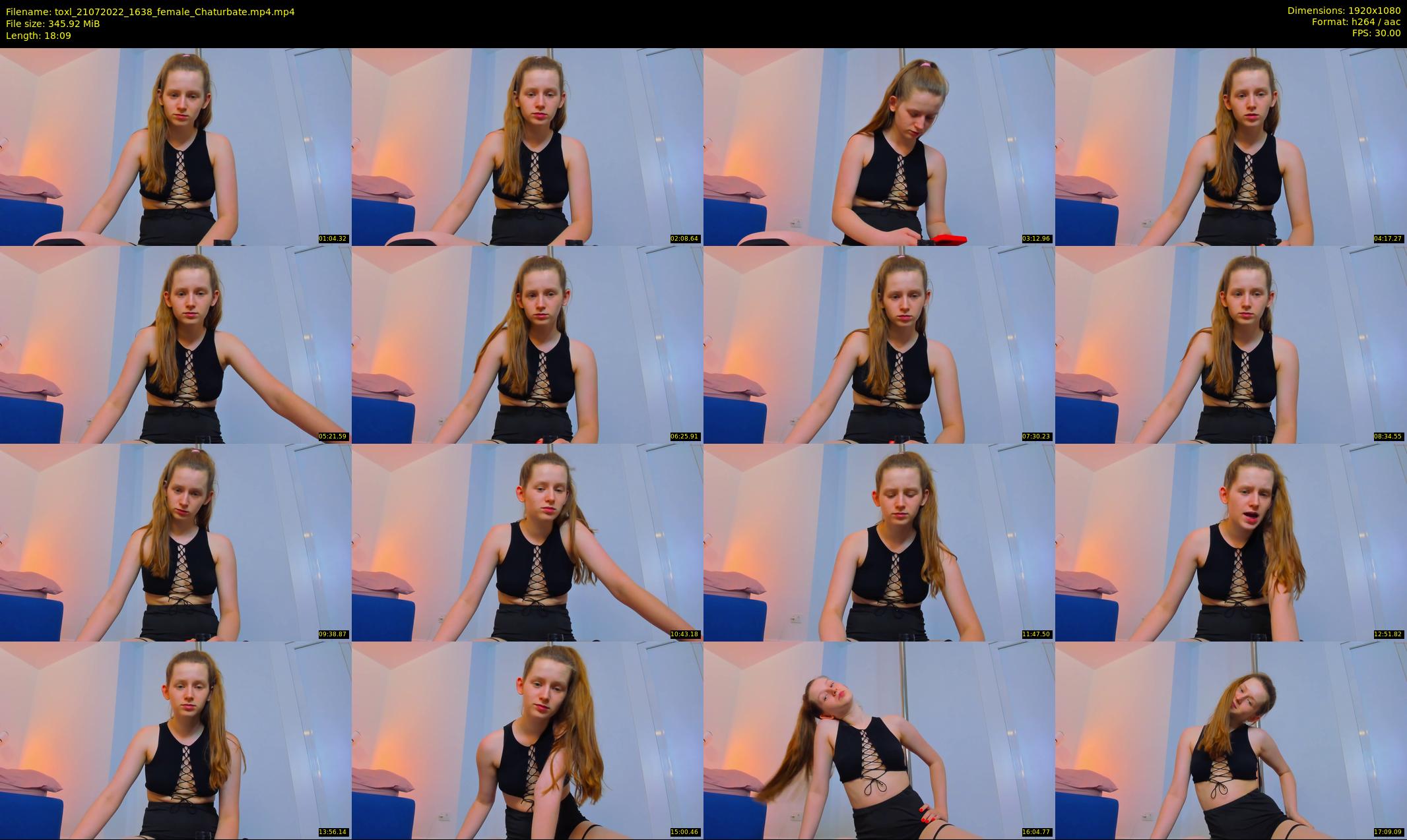toxl — 19 minute Chaturbate female cam show recording, 1080p, Jul 21, 2022