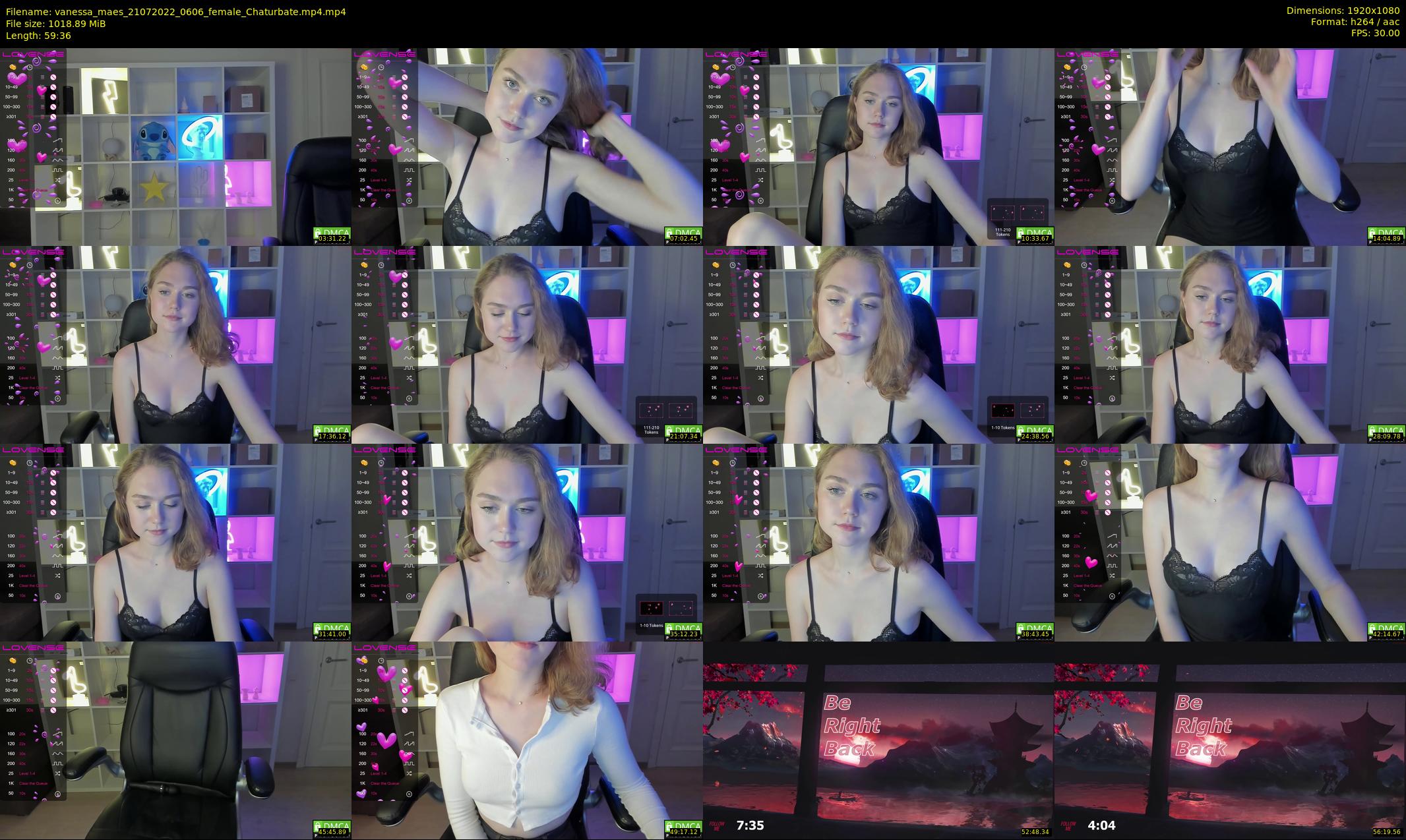 vanessa_maes — 60 minute Chaturbate female cam show recording, 1080p, Jul 21, 2022