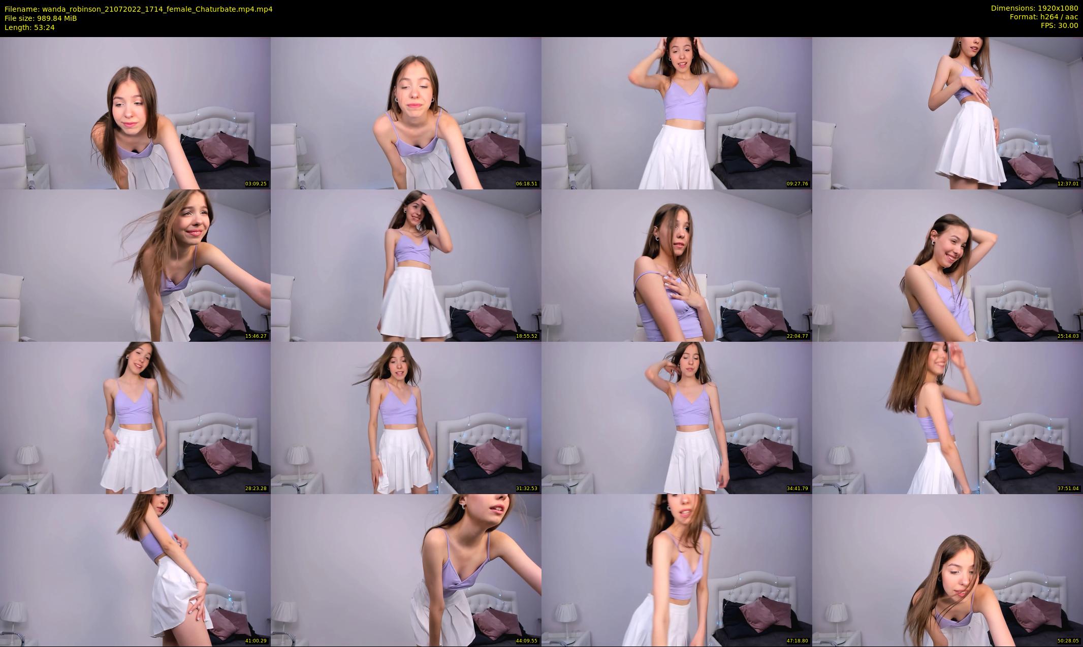 wanda_robinson — 54 minute Chaturbate female cam show recording, 1080p, Jul 21, 2022