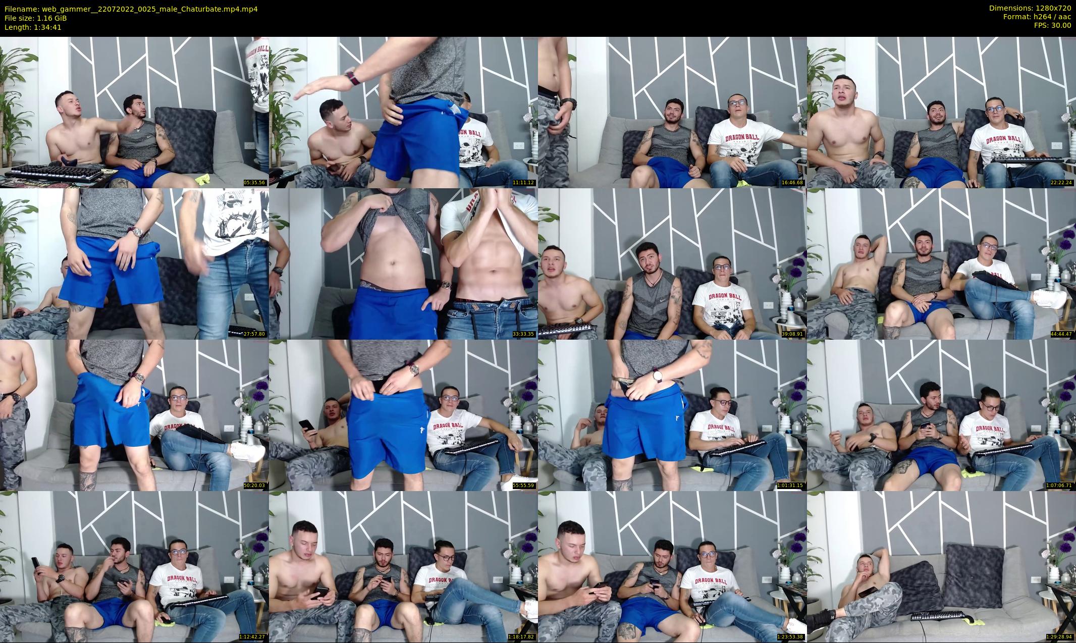web_gammer_ — 95 minute Chaturbate male cam show recording, 720p, Jul 22, 2022