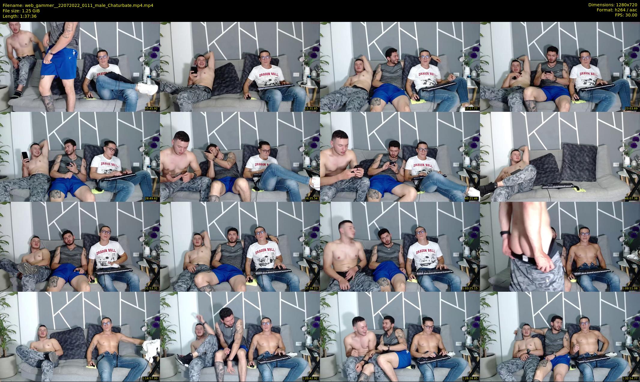 web_gammer_ — 98 minute Chaturbate male cam show recording, 720p, Jul 22, 2022