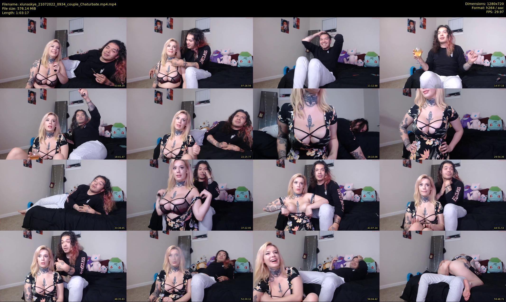 xlunaskye — 64 minute Chaturbate female cam show recording, 720p, Jul 21, 2022