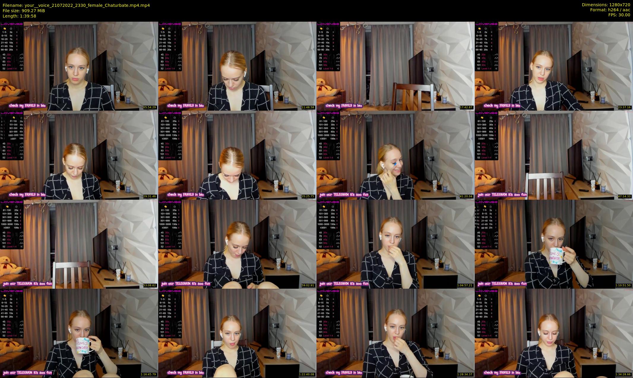 your__voice — 100 minute Chaturbate female cam show recording, 720p, Jul 21, 2022