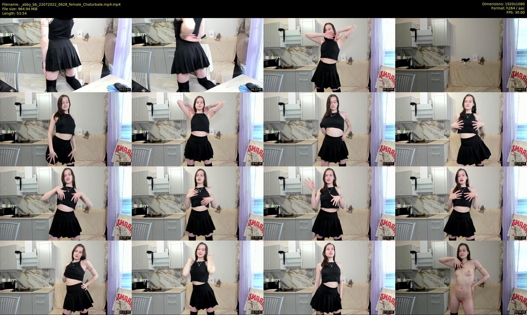 _abby_bb — 54 minute Chaturbate female cam show recording, 1080p, Jul 22, 2022