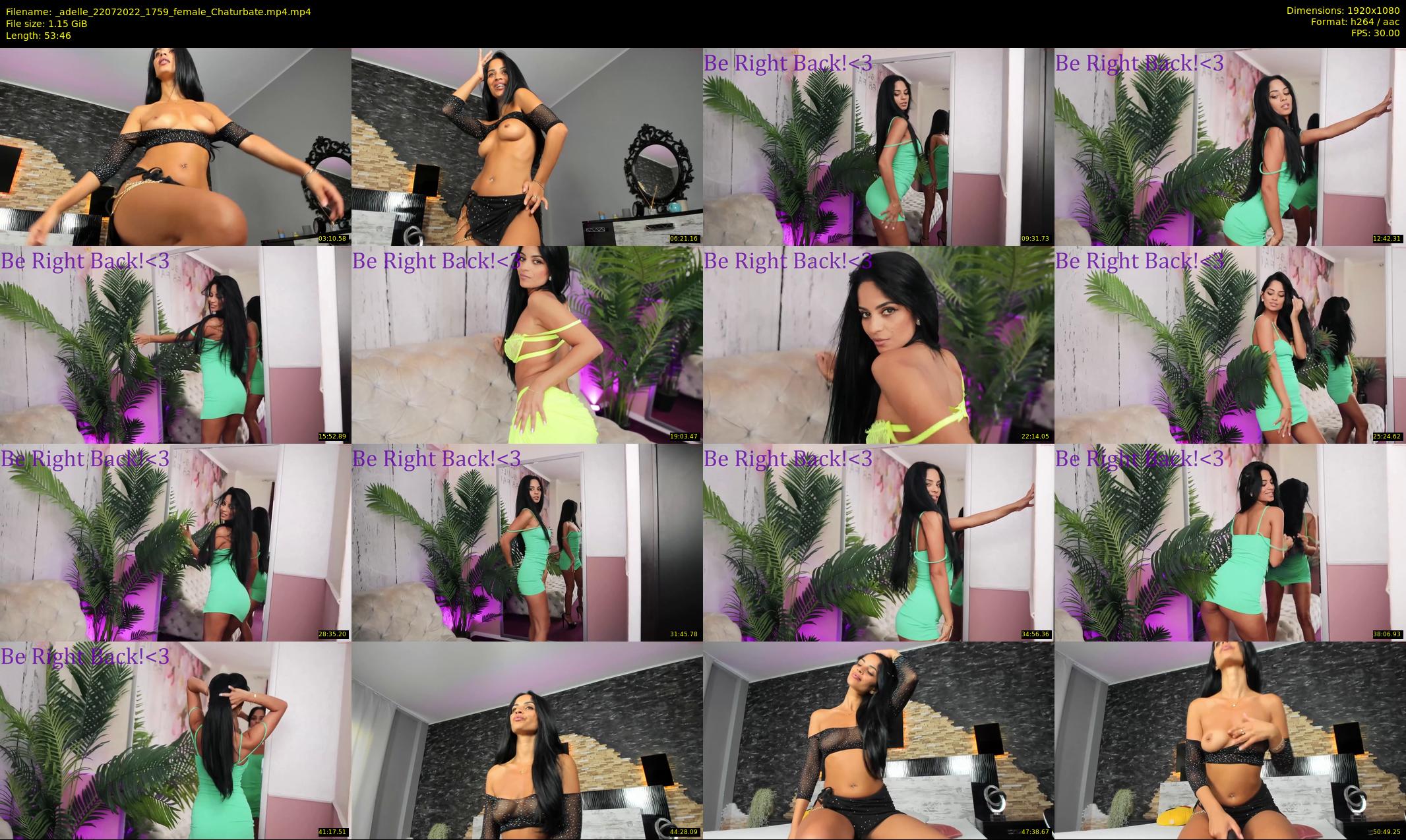 _adelle — 54 minute Chaturbate female cam show recording, 1080p, Jul 22, 2022