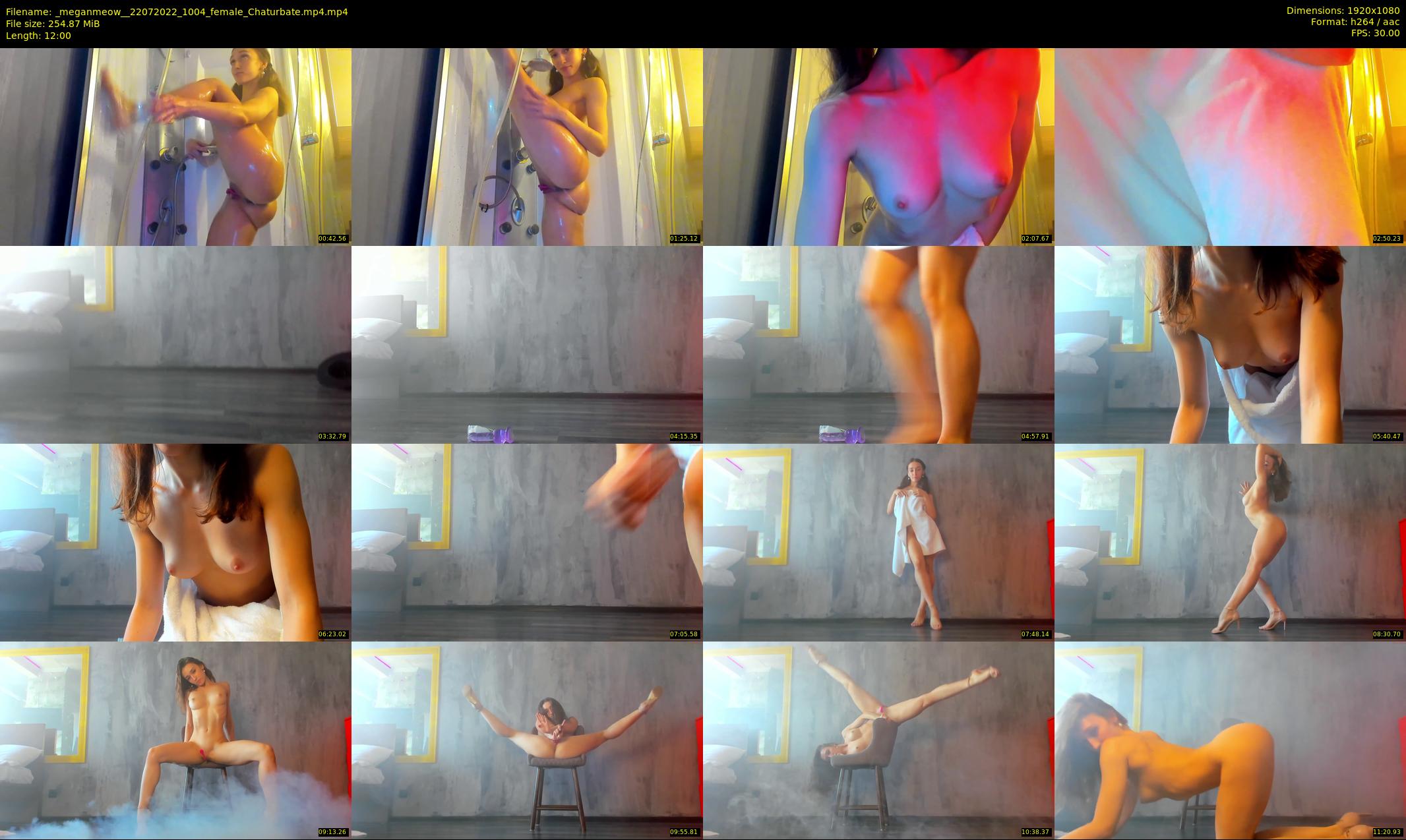 _meganmeow_ — 12 minute Chaturbate female cam show recording, 1080p, Jul 22, 2022