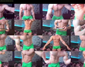 adam_muscle_ — 42 minute Chaturbate male cam show recording, 1080p, Jul 22, 2022