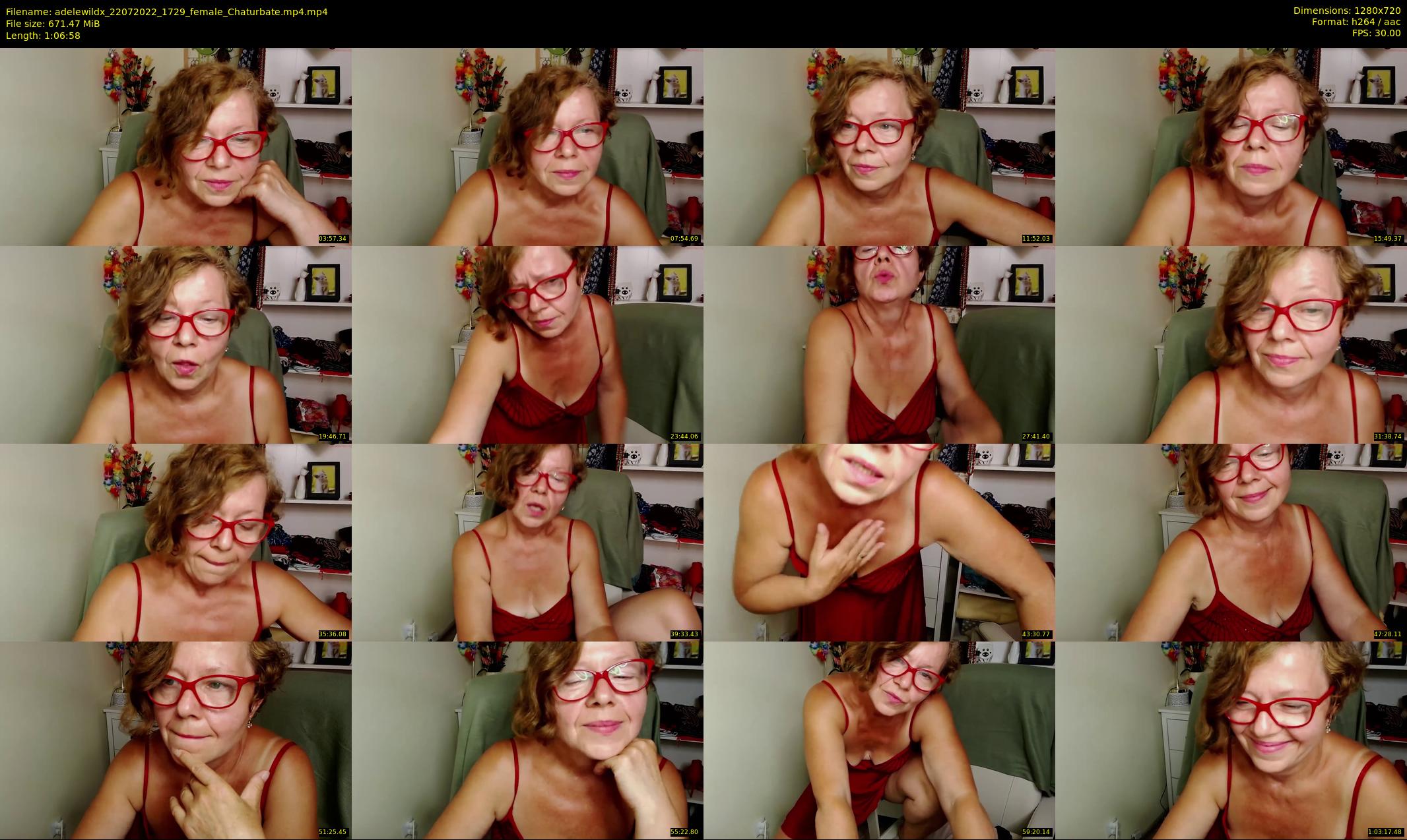 adelewildx — 67 minute Chaturbate female cam show recording, 720p, Jul 22, 2022