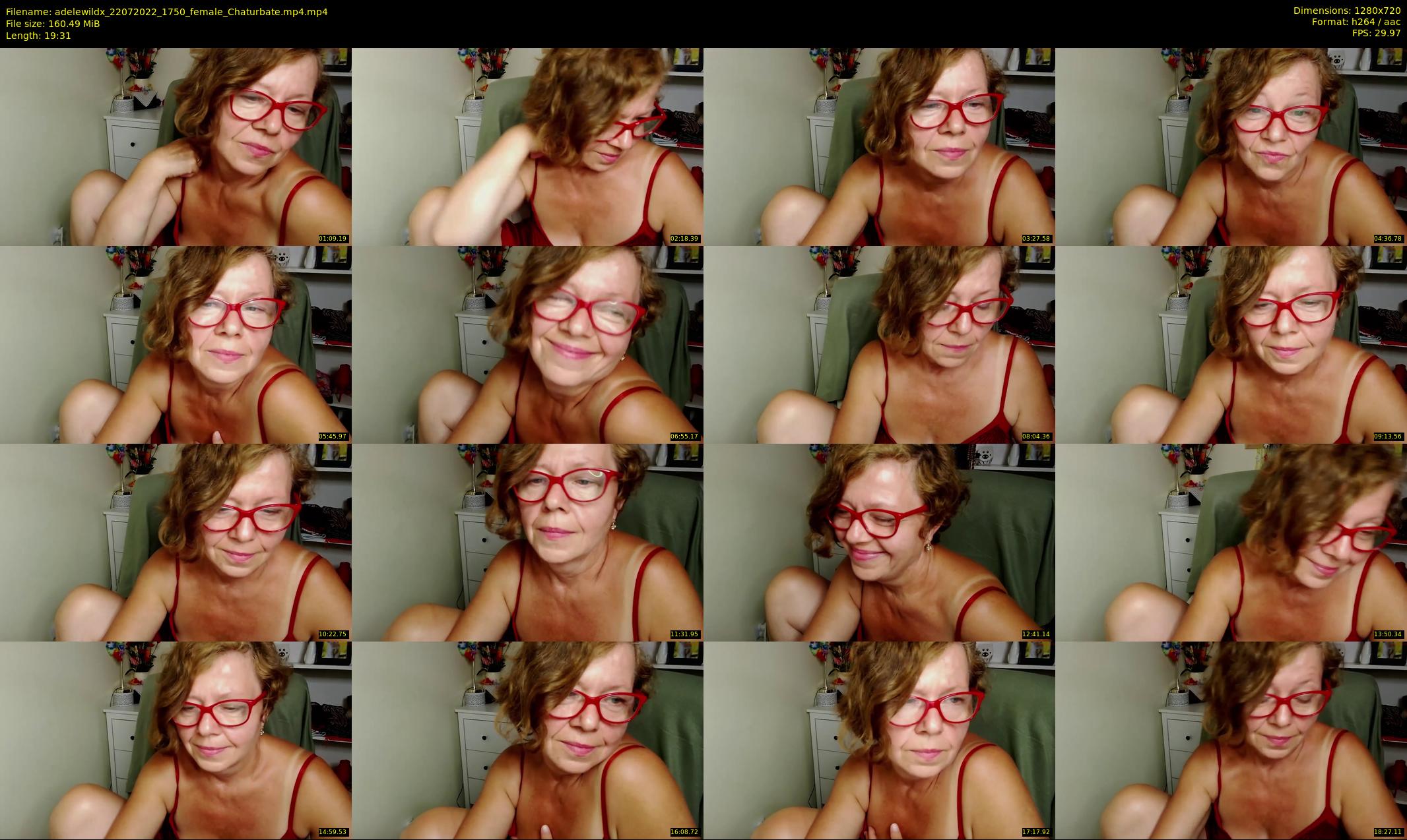 adelewildx — 20 minute Chaturbate female cam show recording, 720p, Jul 22, 2022