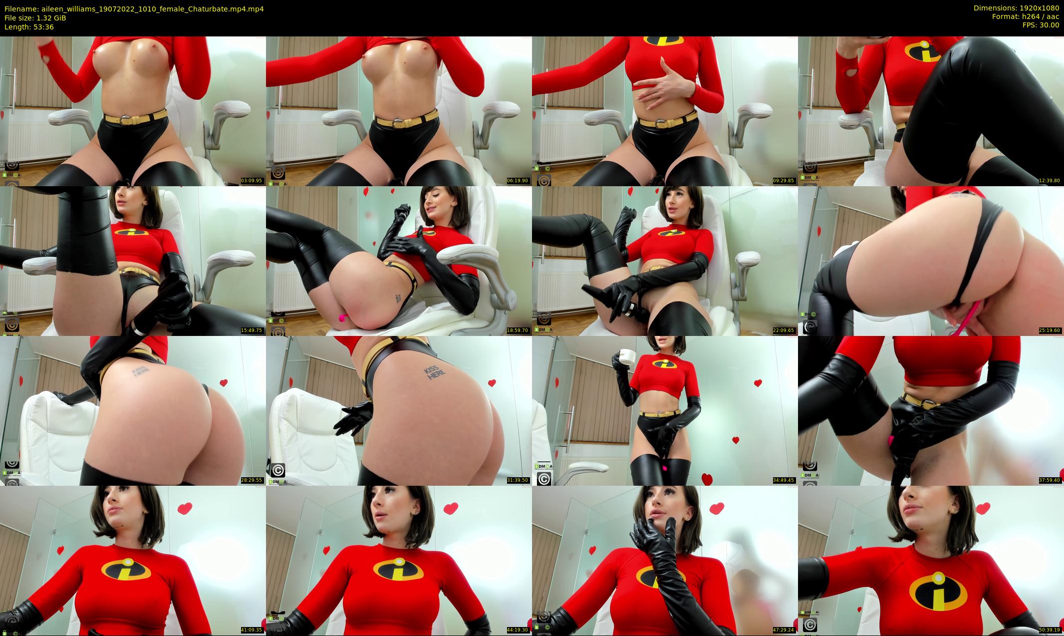 aileen_williams — 54 minute Chaturbate female cam show recording, 1080p, Jul 19, 2022