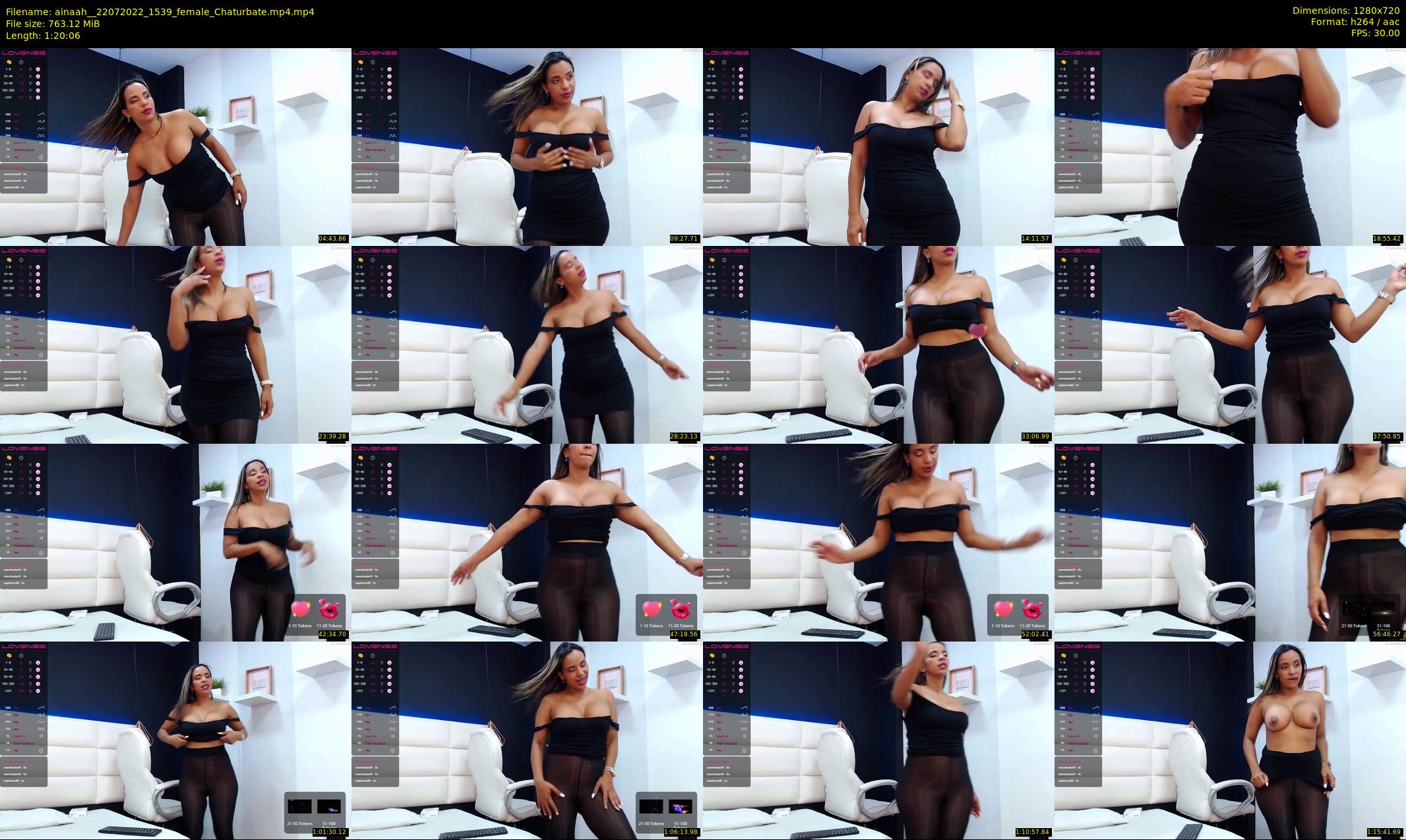ainaah_ — 81 minute Chaturbate female cam show recording, 720p, Jul 22, 2022