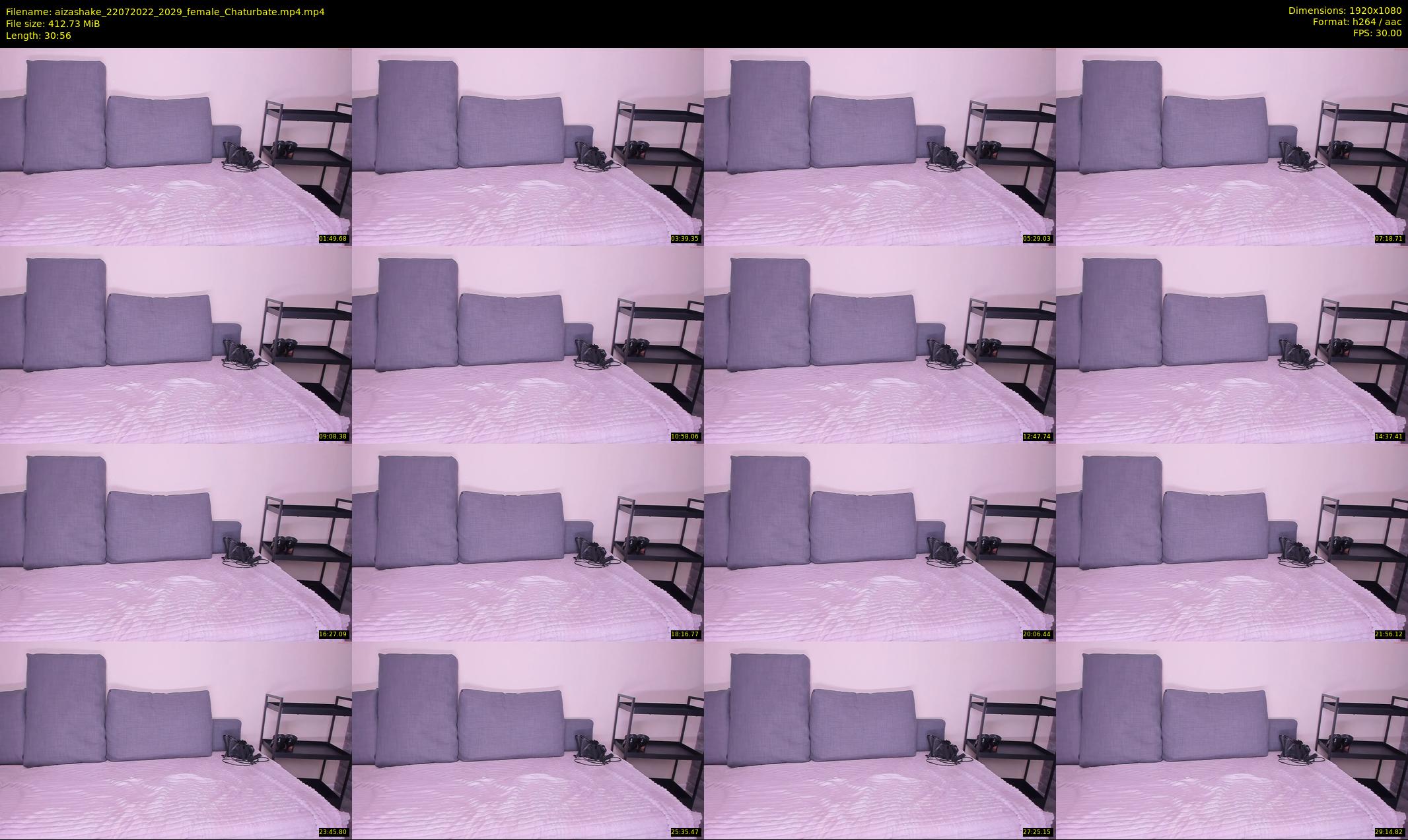 aizashake — 31 minute Chaturbate female cam show recording, 1080p, Jul 22, 2022