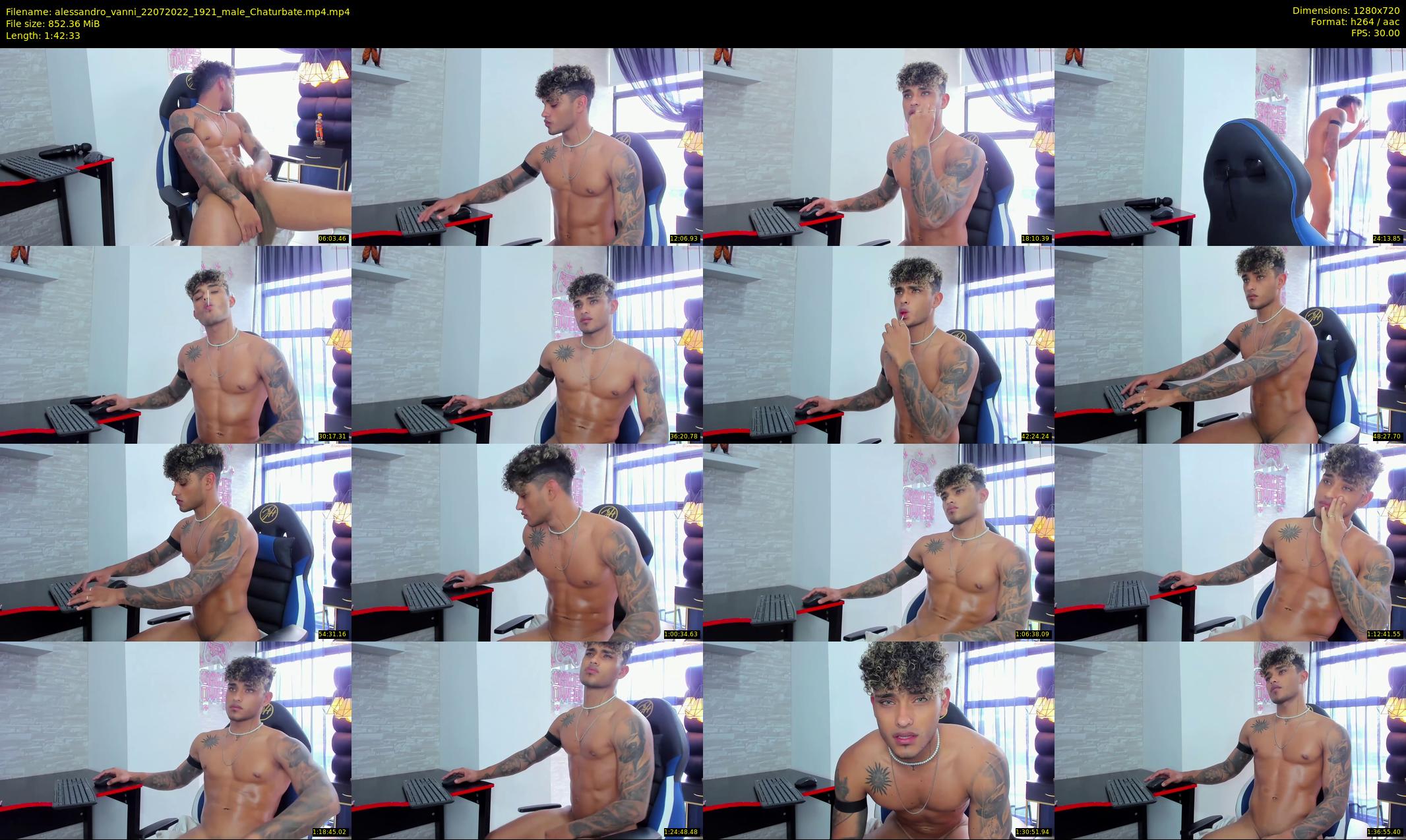 alessandro_vanni — 103 minute Chaturbate male cam show recording, 720p, Jul 22, 2022