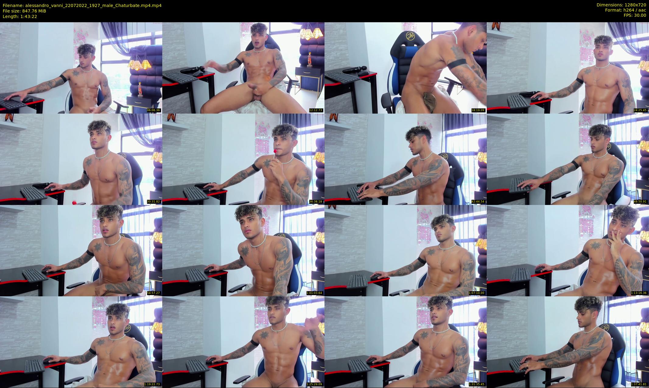 alessandro_vanni — 104 minute Chaturbate male cam show recording, 720p, Jul 22, 2022