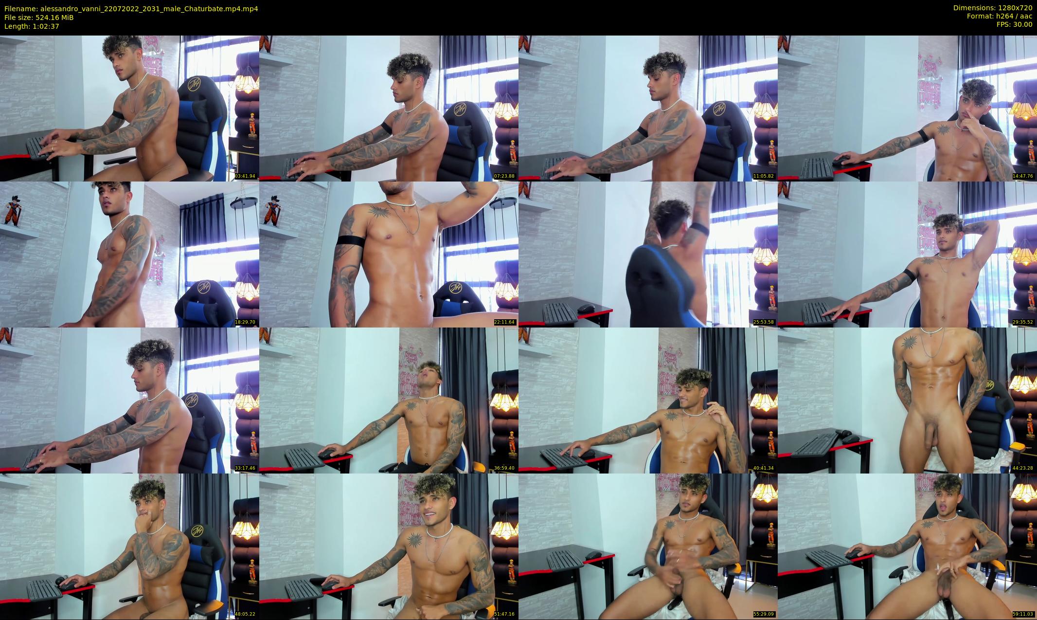 alessandro_vanni — 63 minute Chaturbate male cam show recording, 720p, Jul 22, 2022