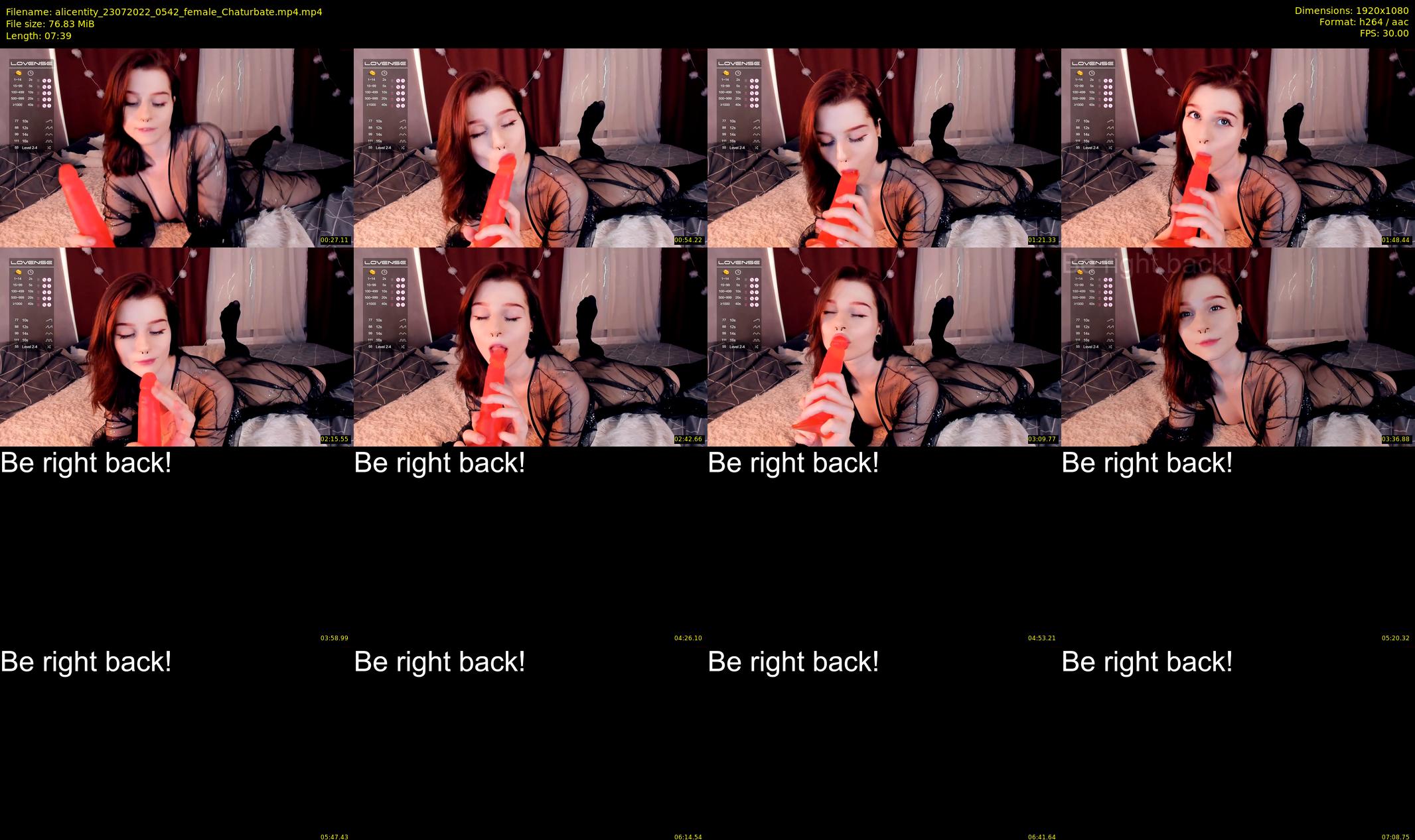 alicentity — 8 minute Chaturbate female cam show recording, 1080p, Jul 23, 2022