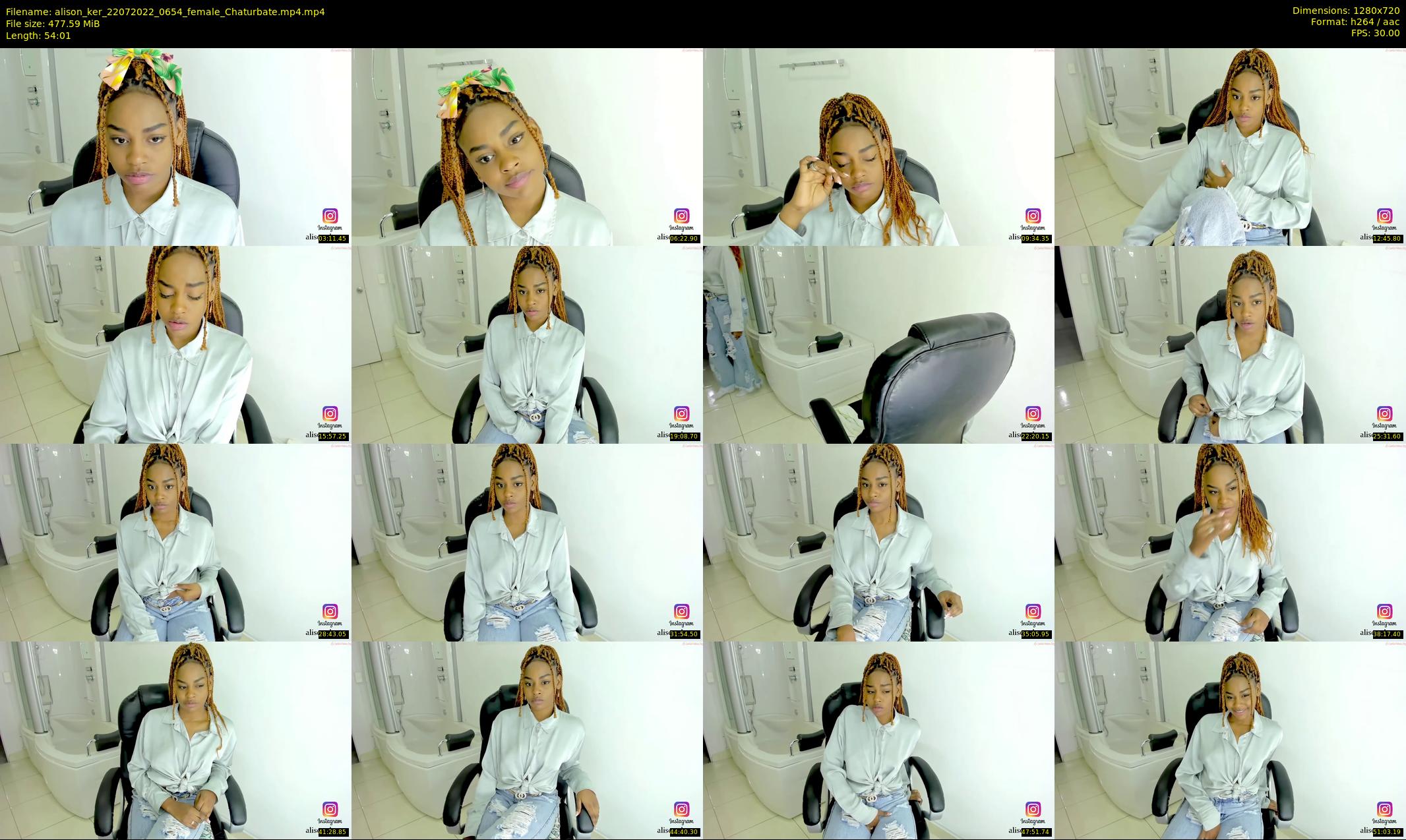 alison_ker — 55 minute Chaturbate female cam show recording, 720p, Jul 22, 2022