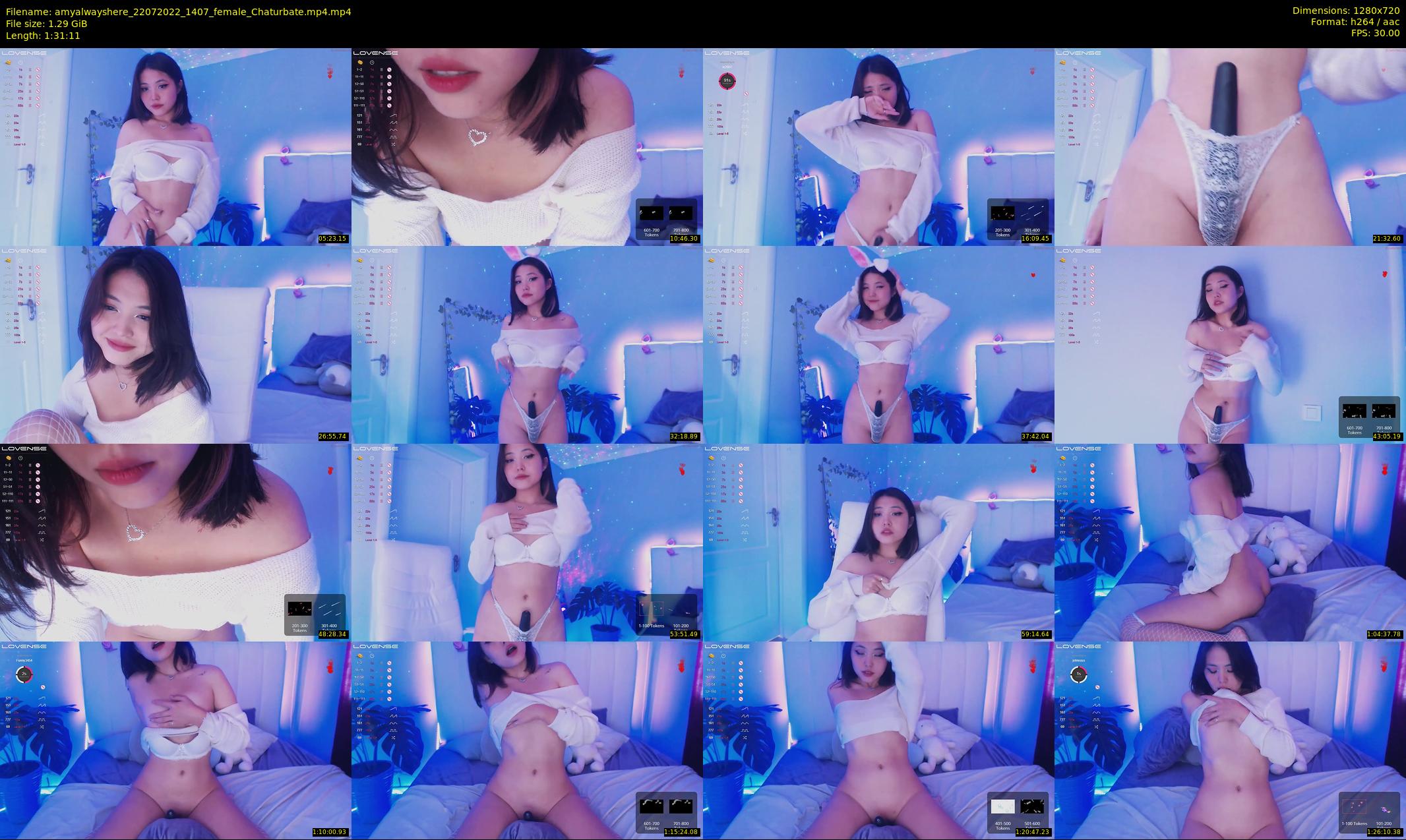 amyalwayshere — 92 minute Chaturbate female cam show recording, 720p, Jul 22, 2022