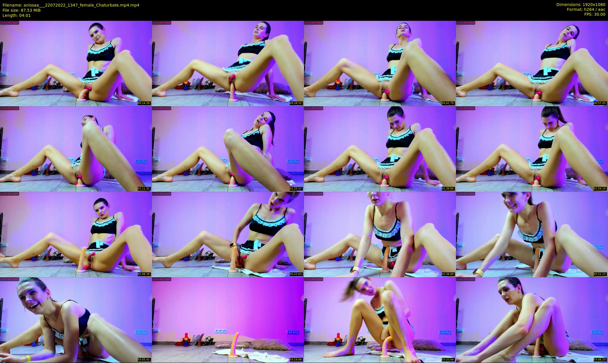 anissaa__ — 5 minute Chaturbate female cam show recording, 1080p, Jul 22, 2022
