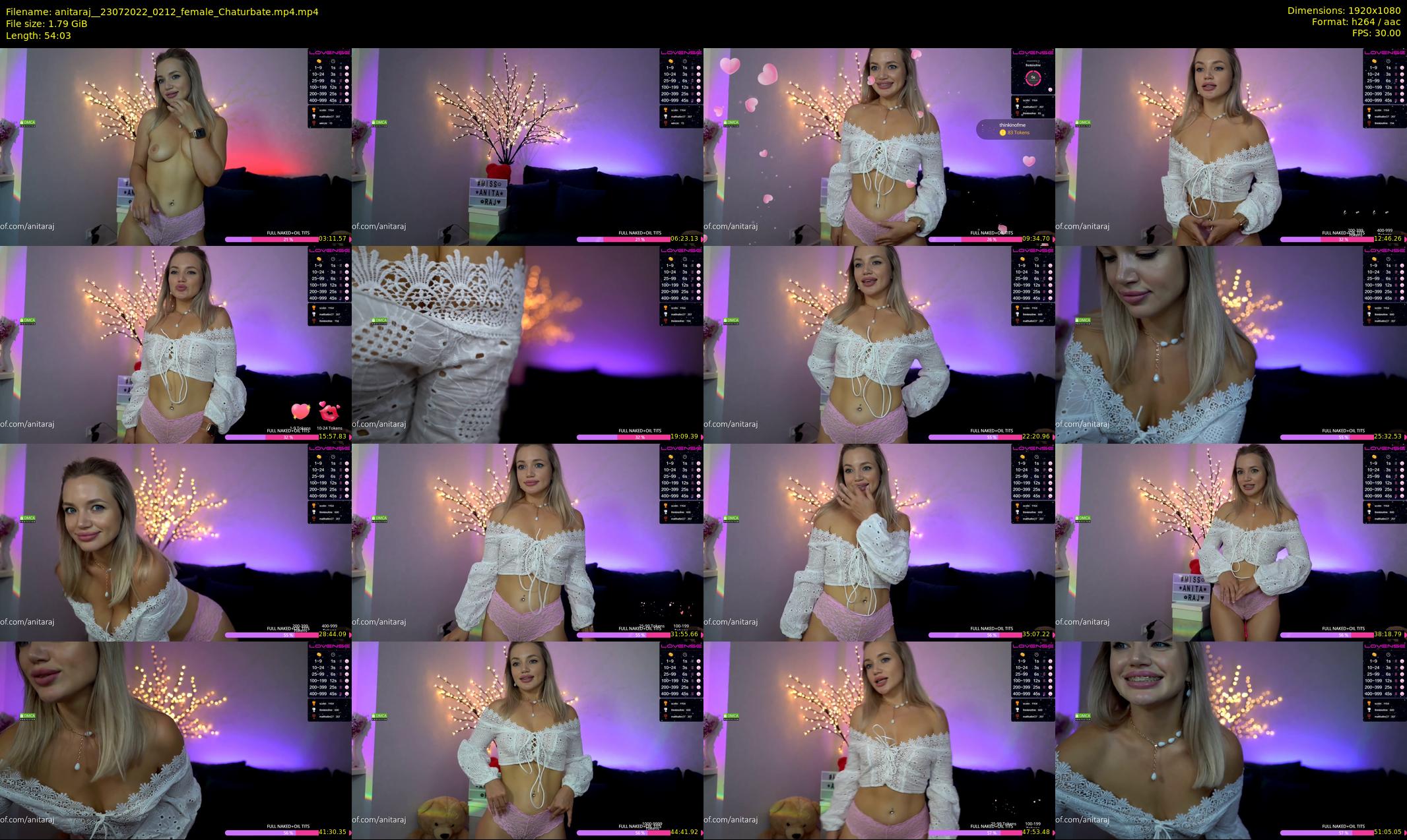 anitaraj_ — 55 minute Chaturbate female cam show recording, 1080p, Jul 23, 2022